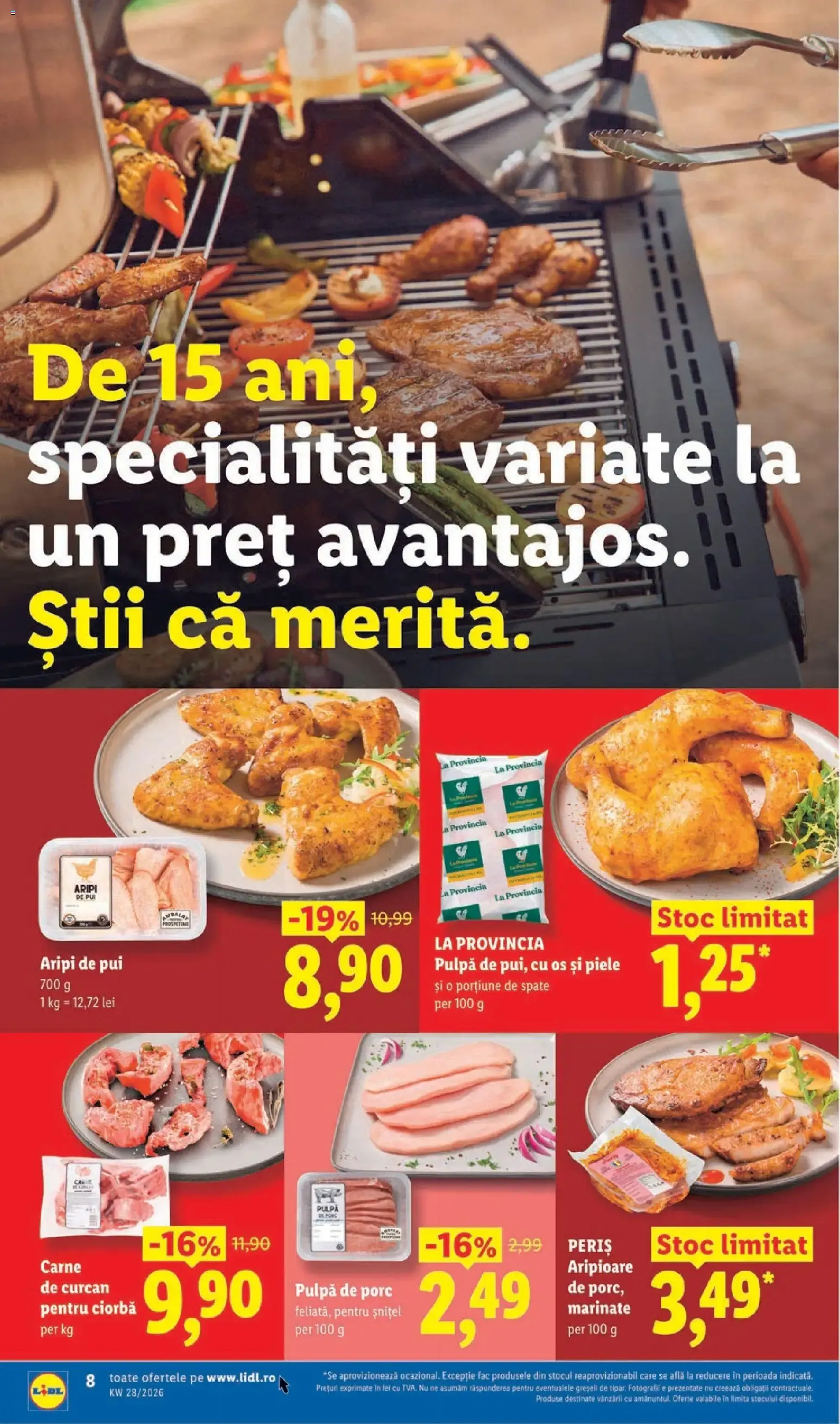 Catalog Catalog LIDL 06.07.2026 - Oferta și Revista online de la 6 iulie până la 12 iulie 2026 - Revista Pagina 8