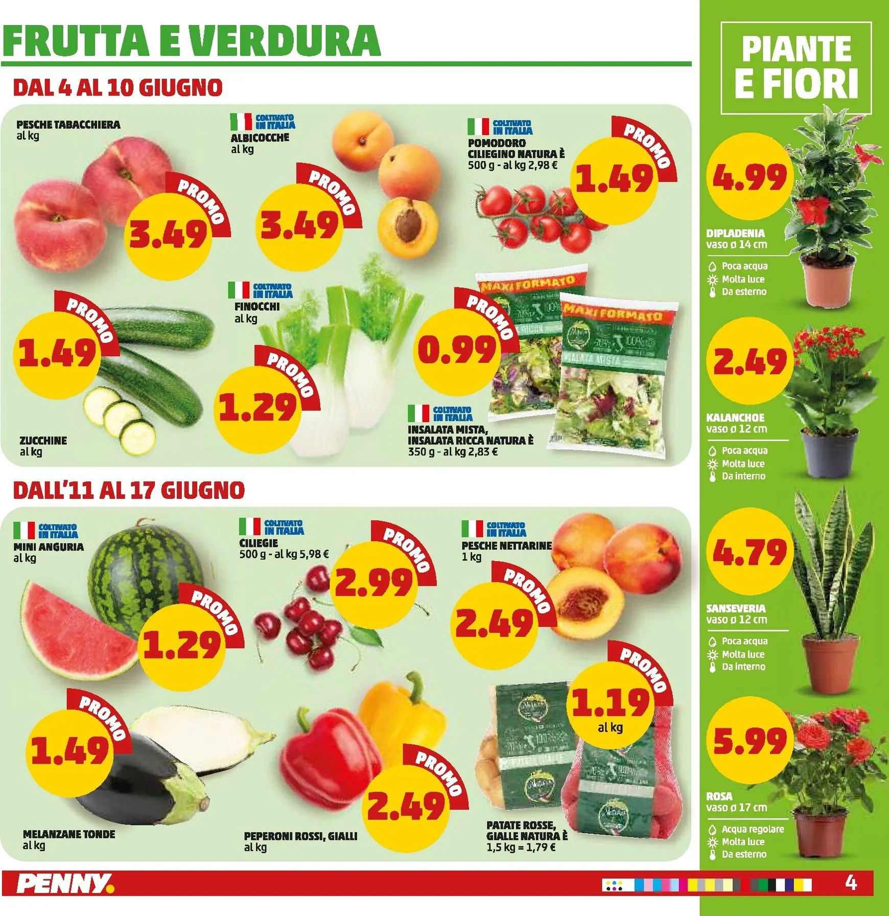 Volantino attuale di PENNY valido dal giovedì 04/06/2026 al domenica 14/06/2026 da 4 giugno a 14 giugno di 2026 - Pagina del volantino 4