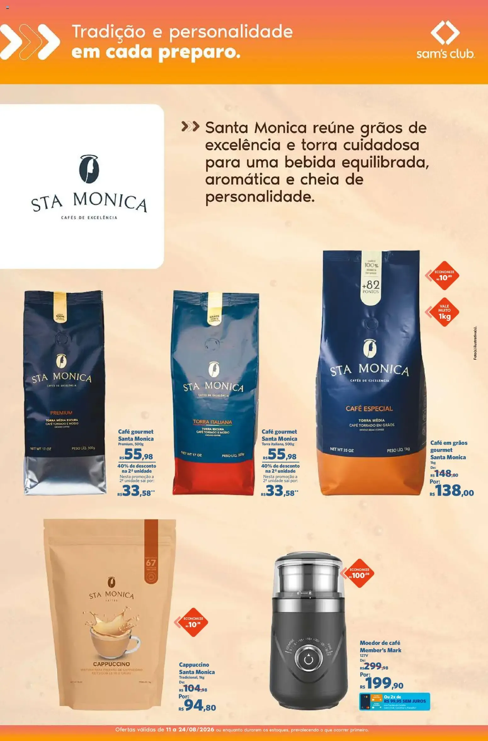Encarte de Sam's Club ofertas Café de 11/08/2026 | Promoções Online 11 de agosto até 24 de agosto 2026 - Pagina 4