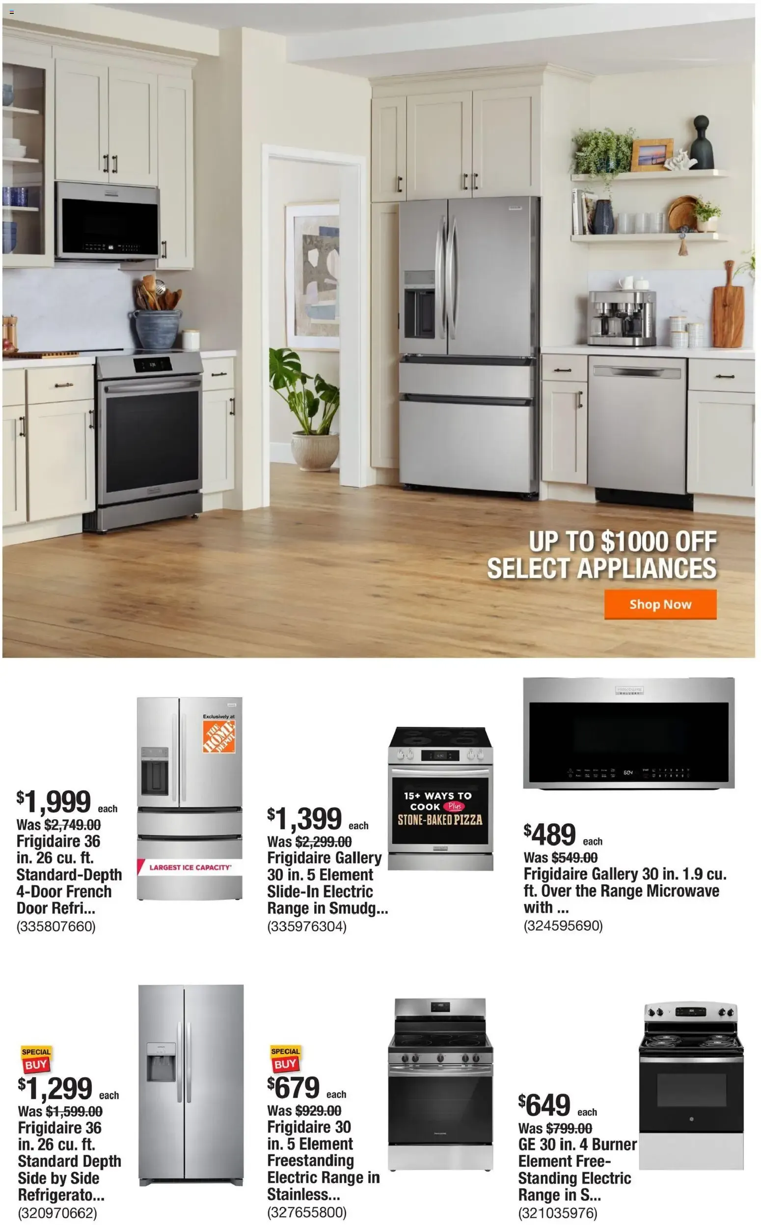 Weekly ad Home Depot Bathroom Vanities: Upgrade Your Bath & Save from July 16 to July 23 2026 - Page 3