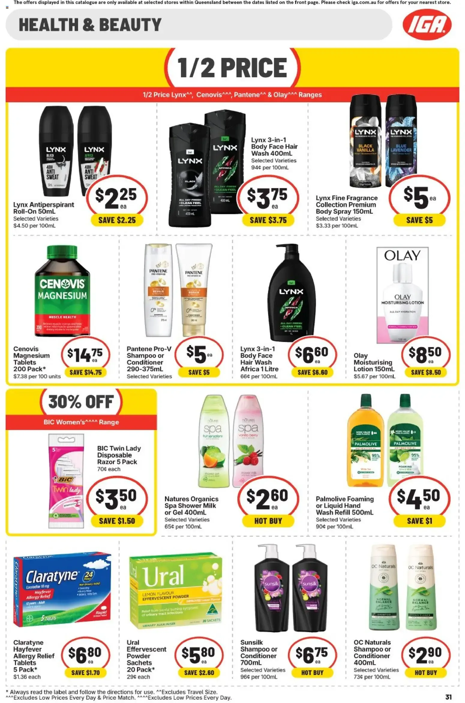 IGA Big Family Big Prizes - 500+ Instant Winners Daily - Catalogue valid from 1 July to 7 July 2026 - page 31
