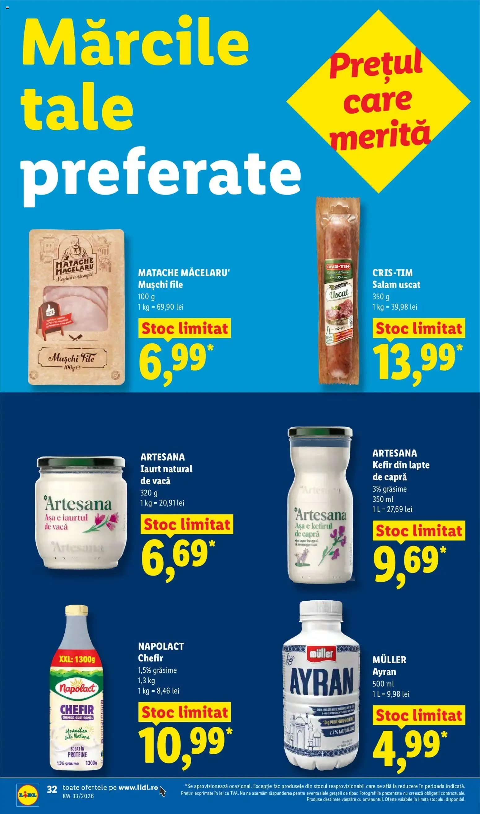 Catalog Catalog LIDL 10.08.2026 - Oferta și Revista online de la 10 august până la 16 august 2026 - Revista Pagina 32