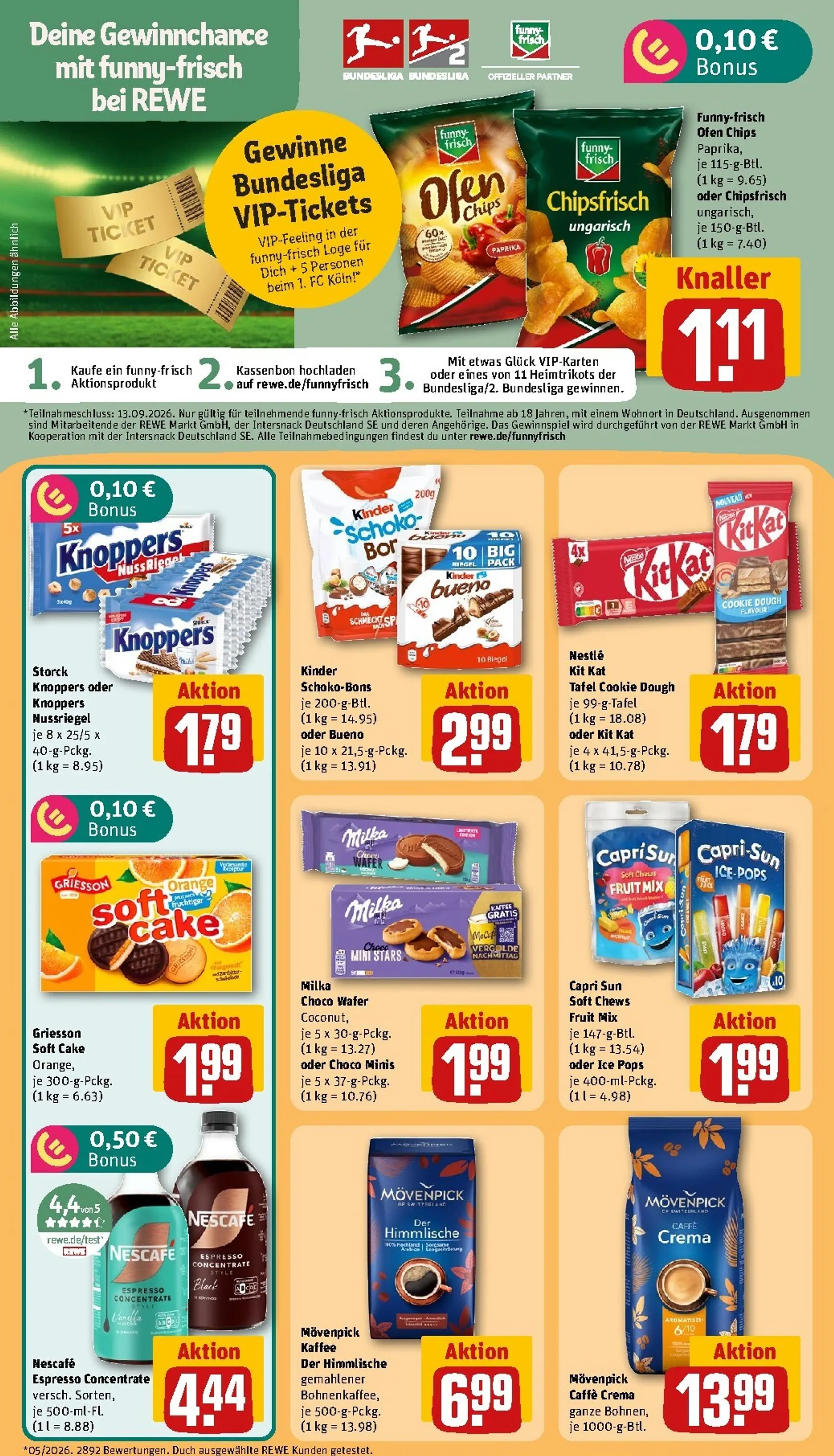 REWE Schneider Dein Markt von 31. August bis 5. September 2026 - Prospekt seite 25