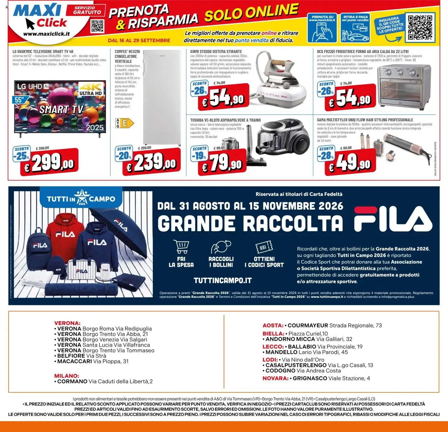 A&O volantino dal 16/09/2026 - online Offerte da 16 settembre a 29 settembre di 2026 - Pagina del volantino 16