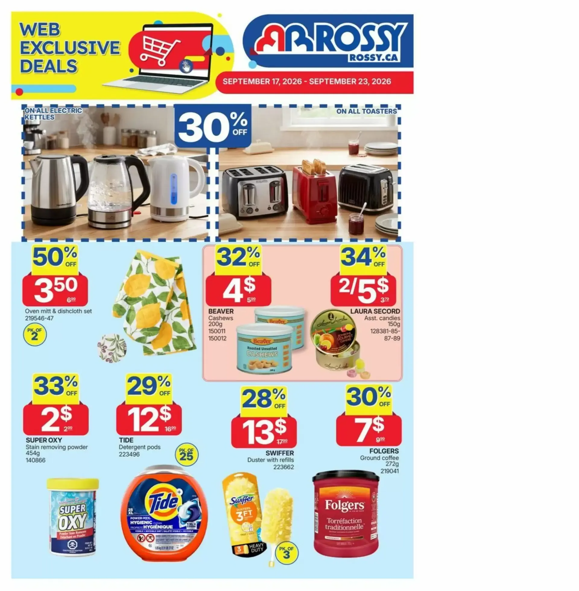 Rossy from September 17 to September 23 2026 - flyer page 9