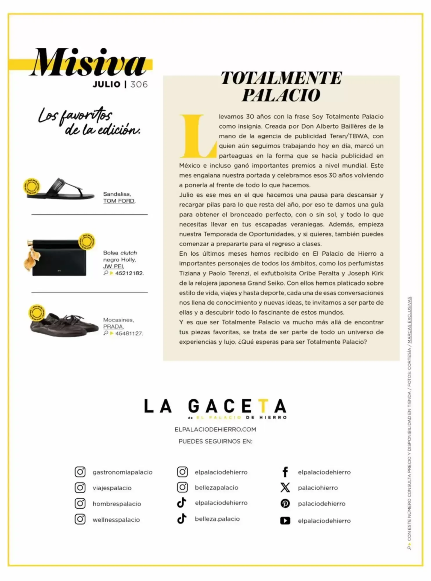 Catálogo de La Gaceta de El Palacio de Hierro 1 de julio al 17 de julio 2026 - Pagina 17