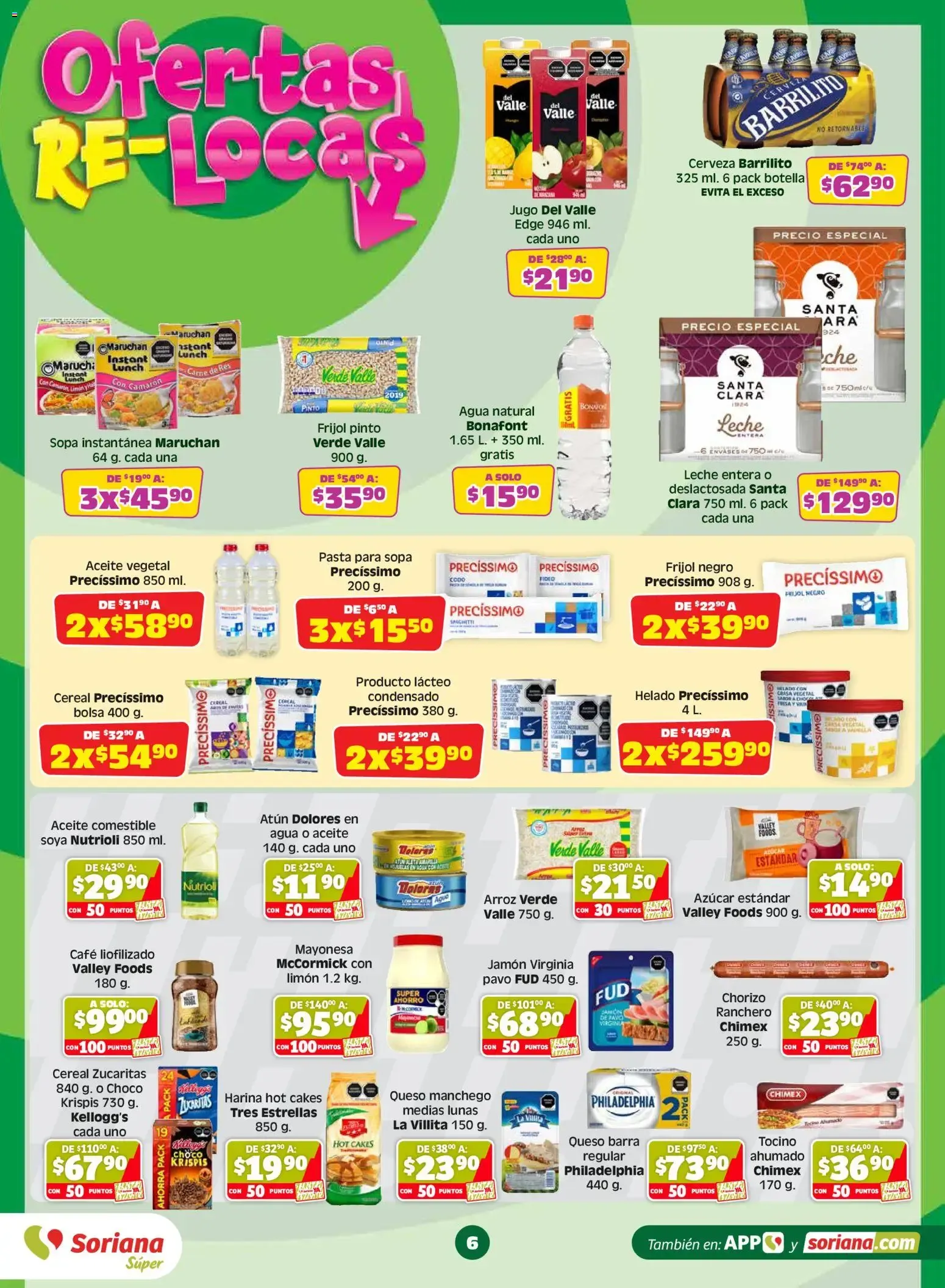 Catálogo de SORIANA ofertas hoy de 03/07/2026 - Folleto Julio 3 de julio al 9 de julio 2026 - Pagina 6