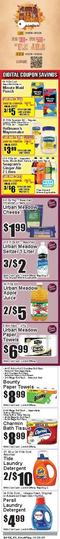 Weekly promotion Current Food Universe leaflet valid from Friday 10/23/2026 to Thursday 10/29/2026 spanning from October 23 to October 29 2026 - Page 2 for Catalogue 365