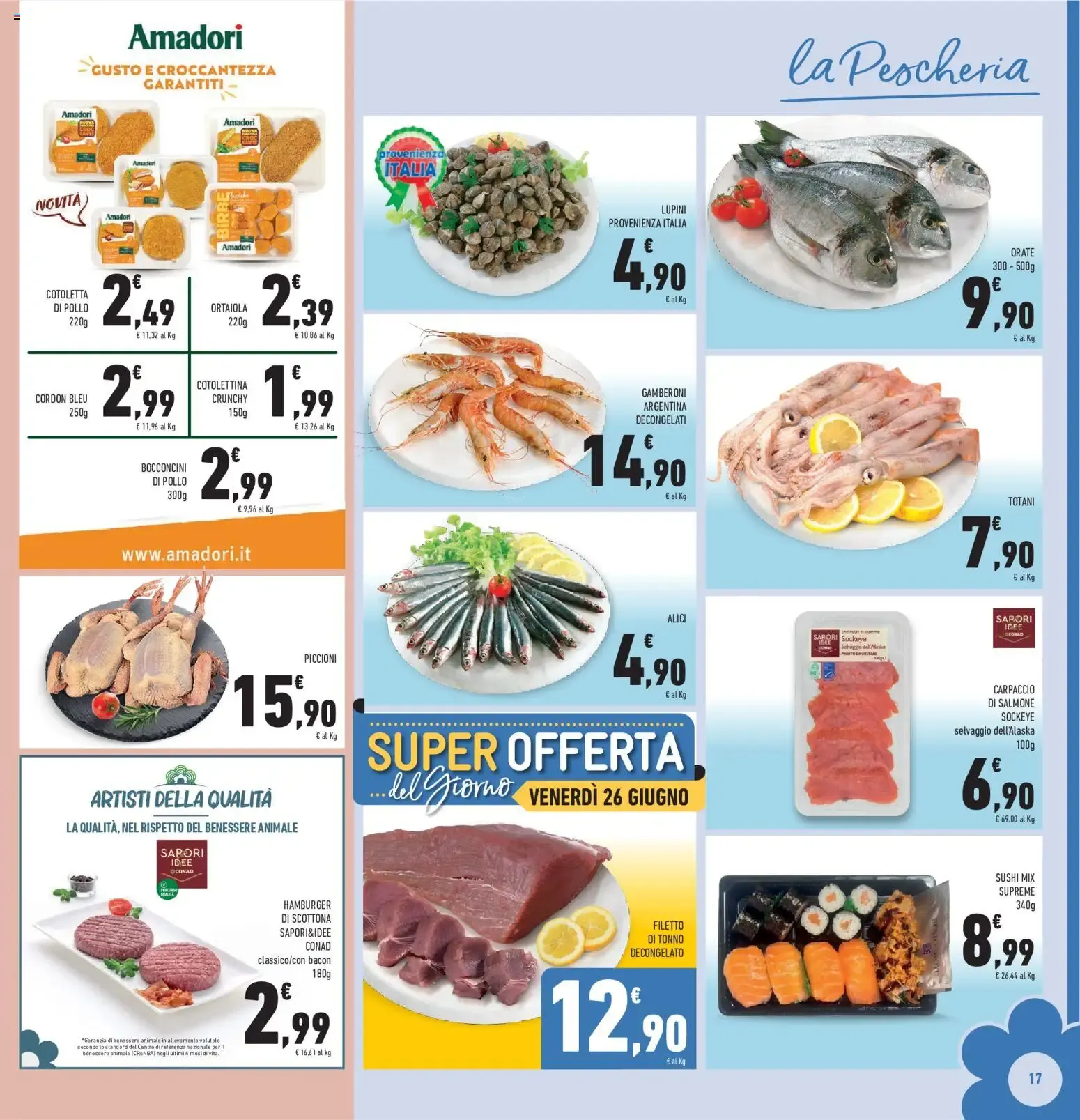 Volantino Conad dal 17/06/2026 > Anteprima da 17 giugno a 28 giugno di 2026 - Pagina del volantino 17