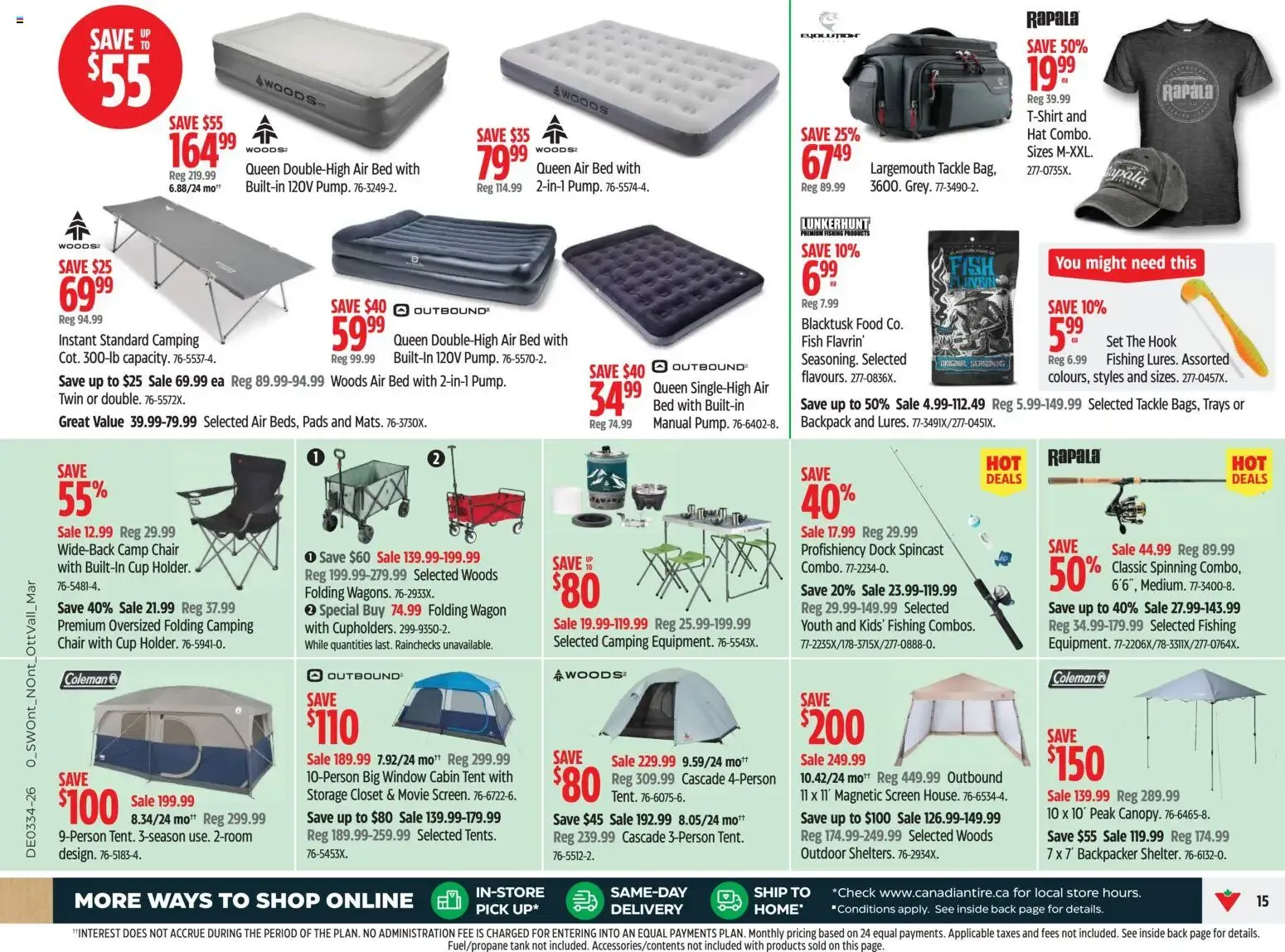 Canadian Tire weekly flyer from Aug 20, 2026 > weekly specials & deals from August 20 to August 26 2026 - flyer page 15