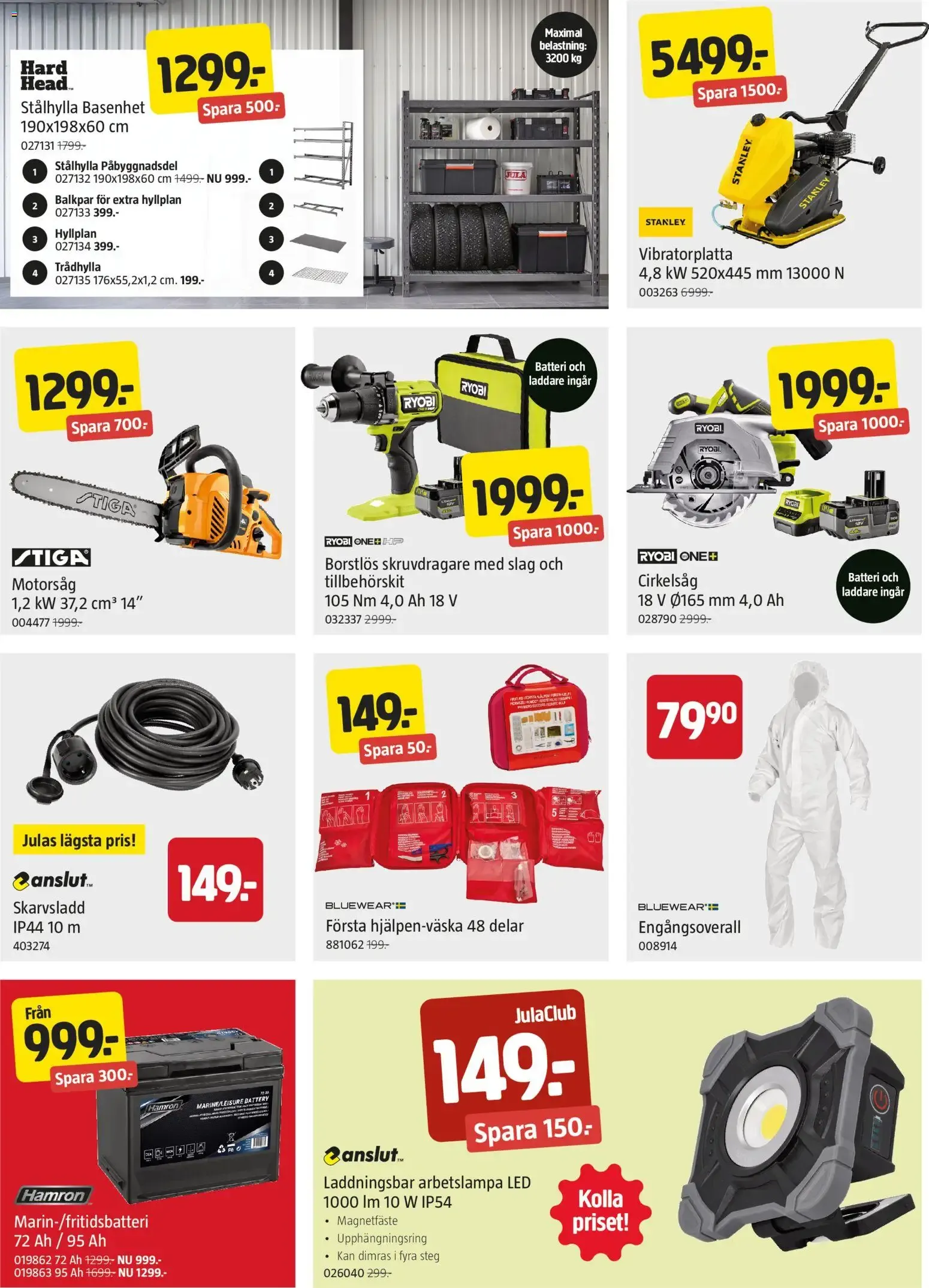 Jula erbjudanden från 25/06/2026 - 08/07/2026 > Reklamblad nuvarande rabatter från 25 juni till 8 juli 2026 - Reklamblad sidor 4