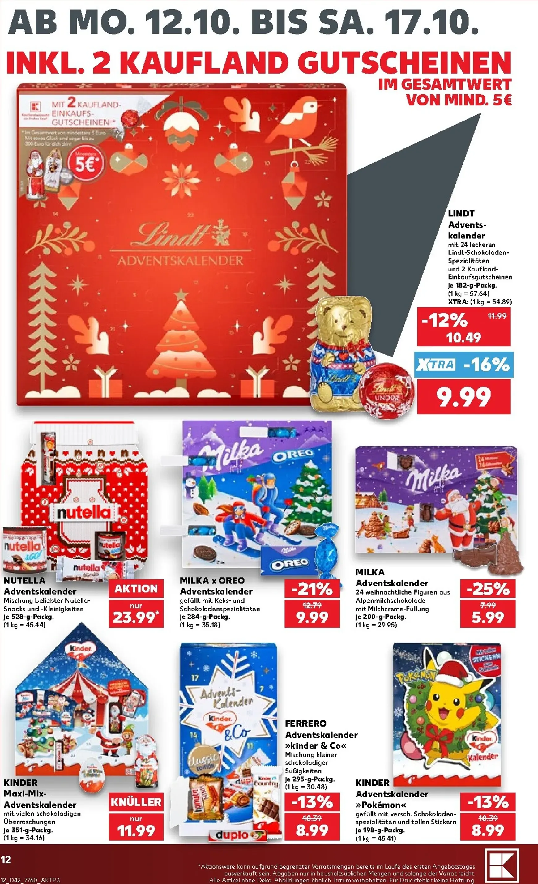 Kaufland Prospekt nächste Woche – von Montag 12.10.2026 bis Samstag 17.10.2026 von 12. Oktober bis 17. Oktober 2026 - Prospekt seite 17