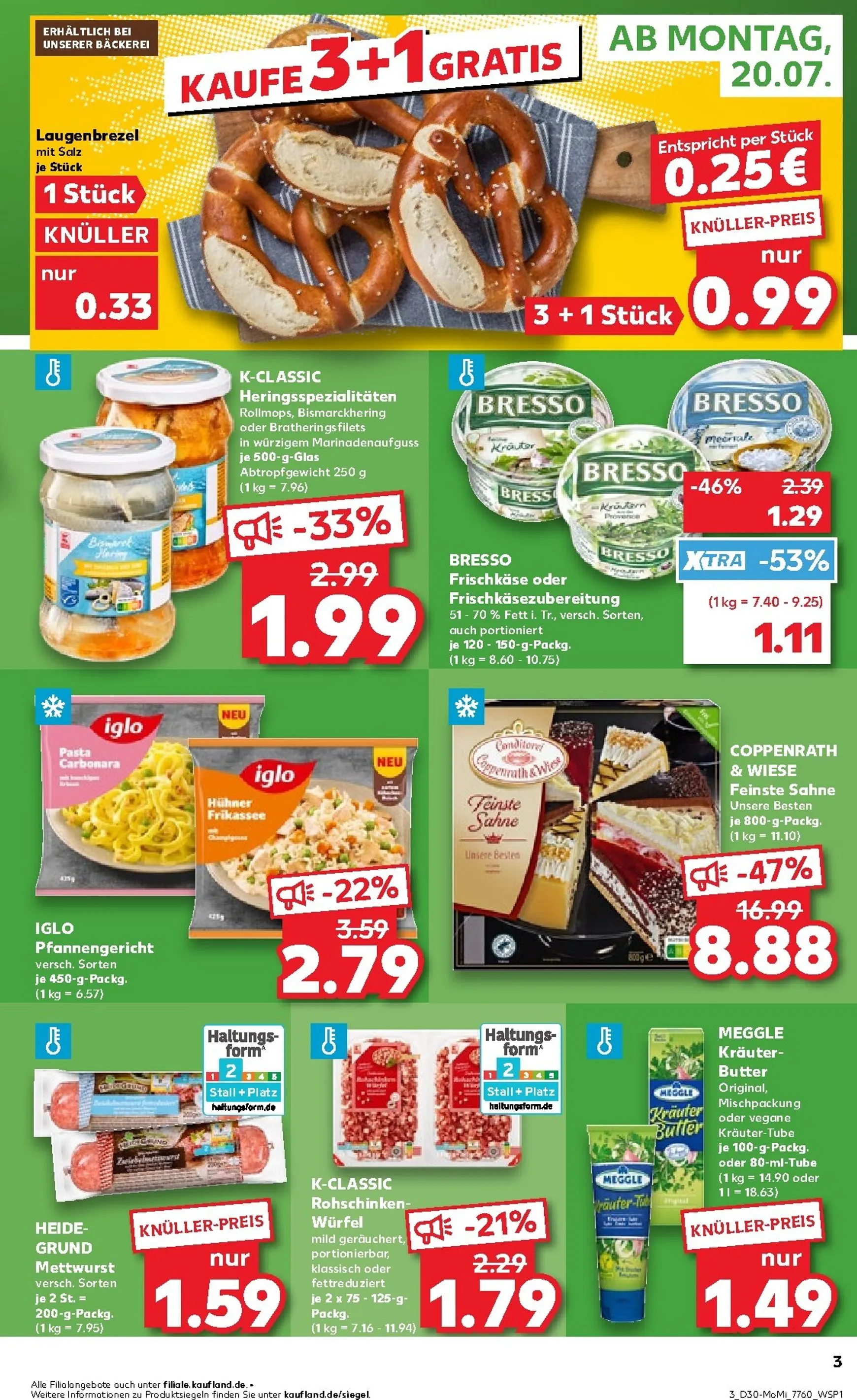 Kaufland Angebote ab Montag von 20. Juli bis 22. Juli 2026 - Prospekt seite 3