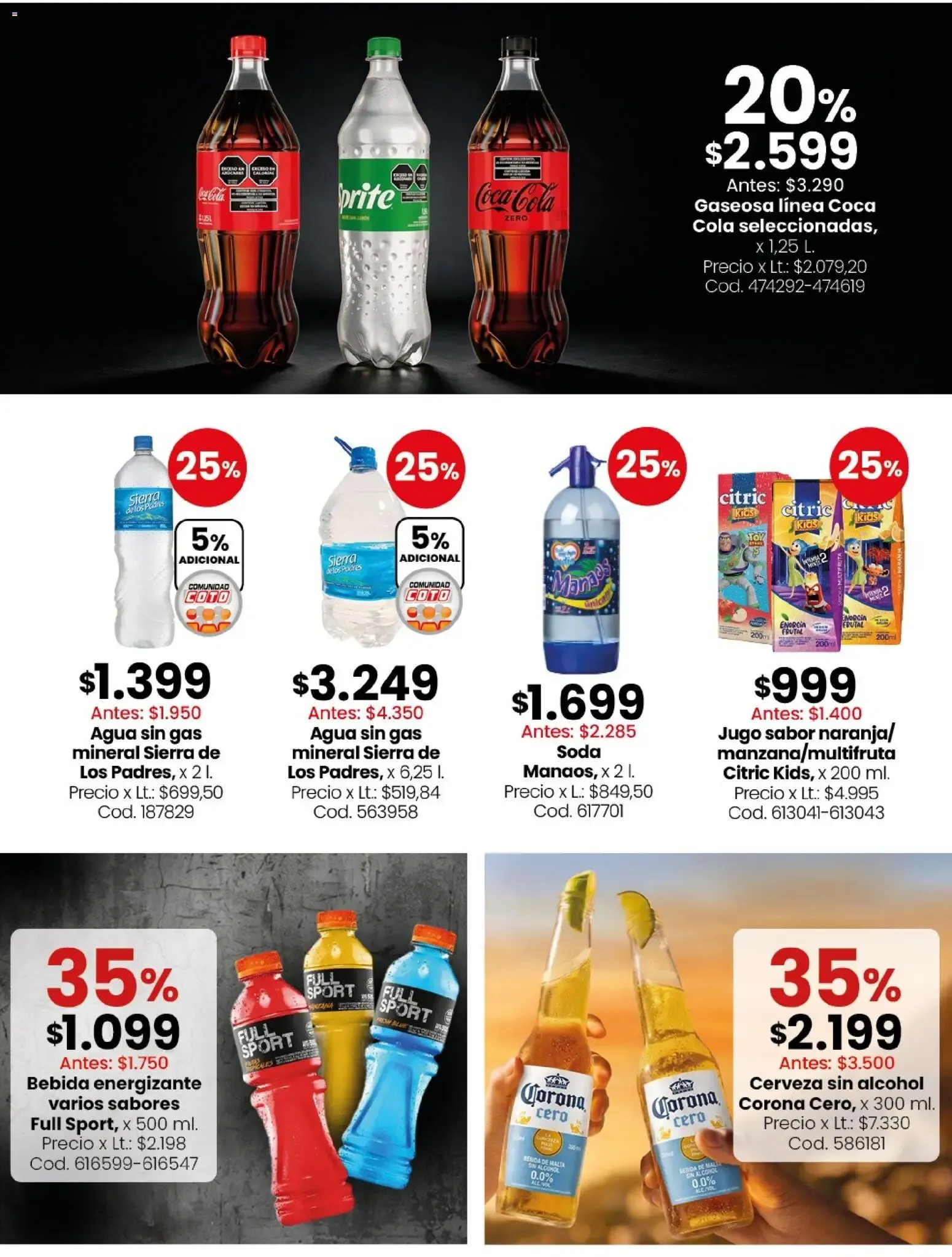 Ofertas de Coto - Almacén y bebidas || del 21/09/2026 - 27/09/2026 || Descuentos 21 de septiembre al 27 de septiembre 2026 - Página 6 del catálogo