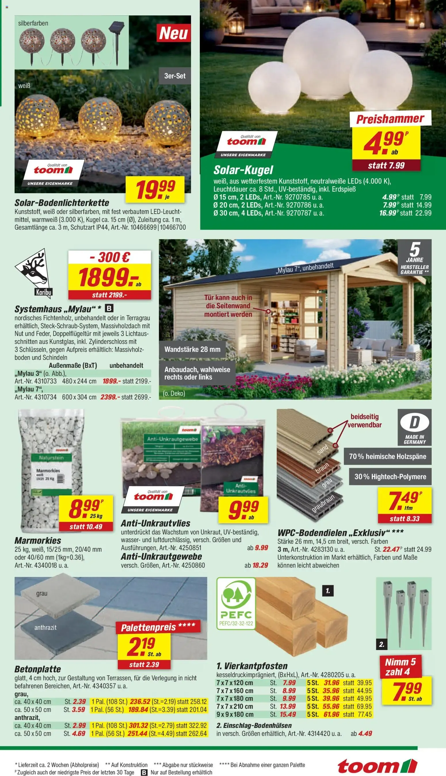 Toom Baumarkt Prospekt vom 13.06.2026 – Angebote online von 13. Juni bis 19. Juni 2026 - Prospekt seite 9
