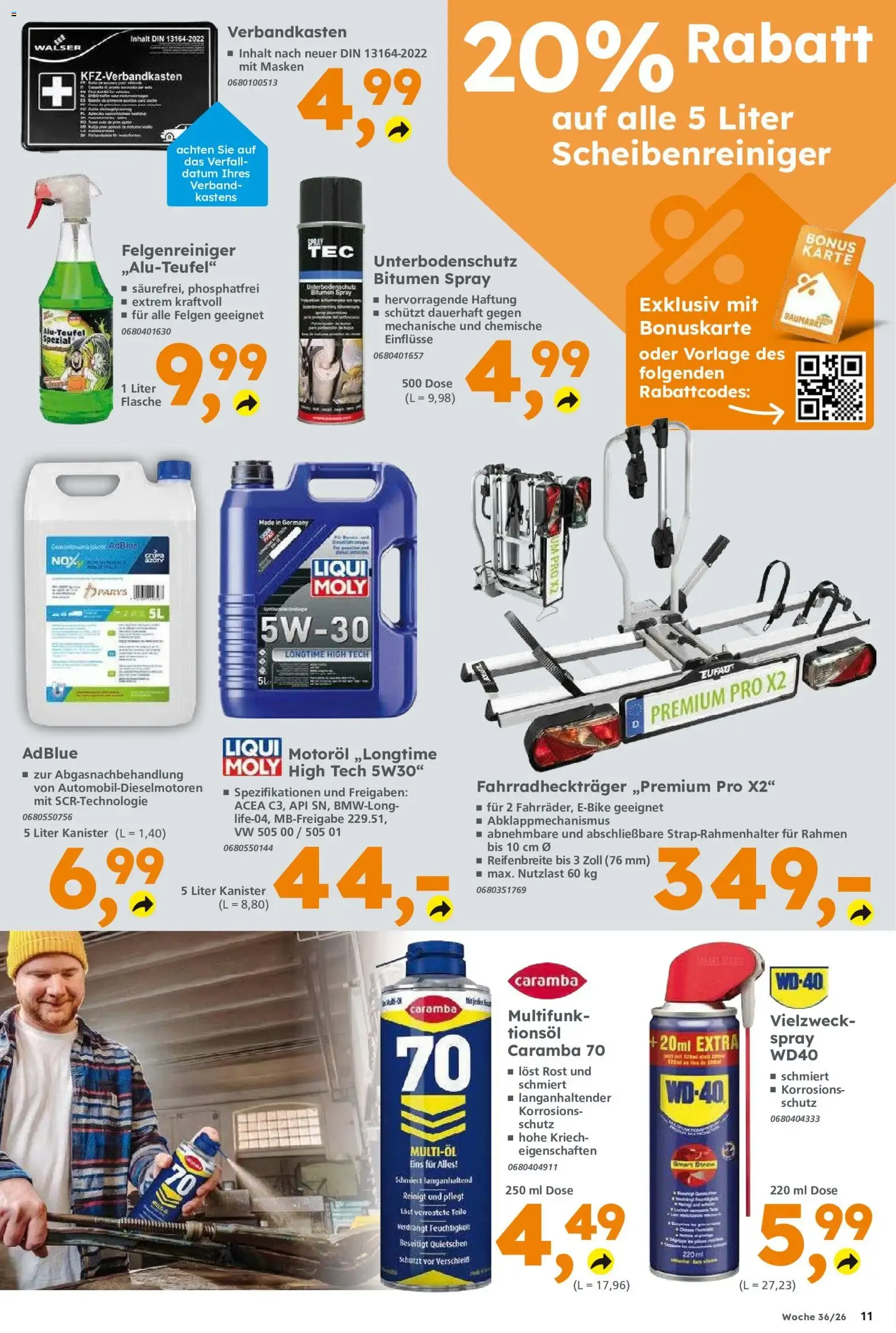 Globus Baumarkt von 31. August bis 5. September 2026 - Prospekt seite 11