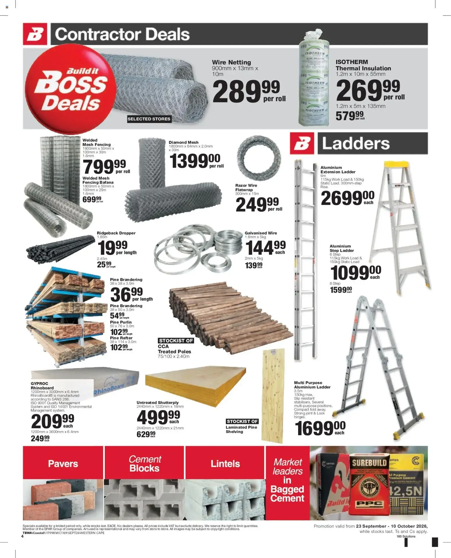 Build it Boss Deals from 23 September to 10 October 2026 - Catalogue Page 4