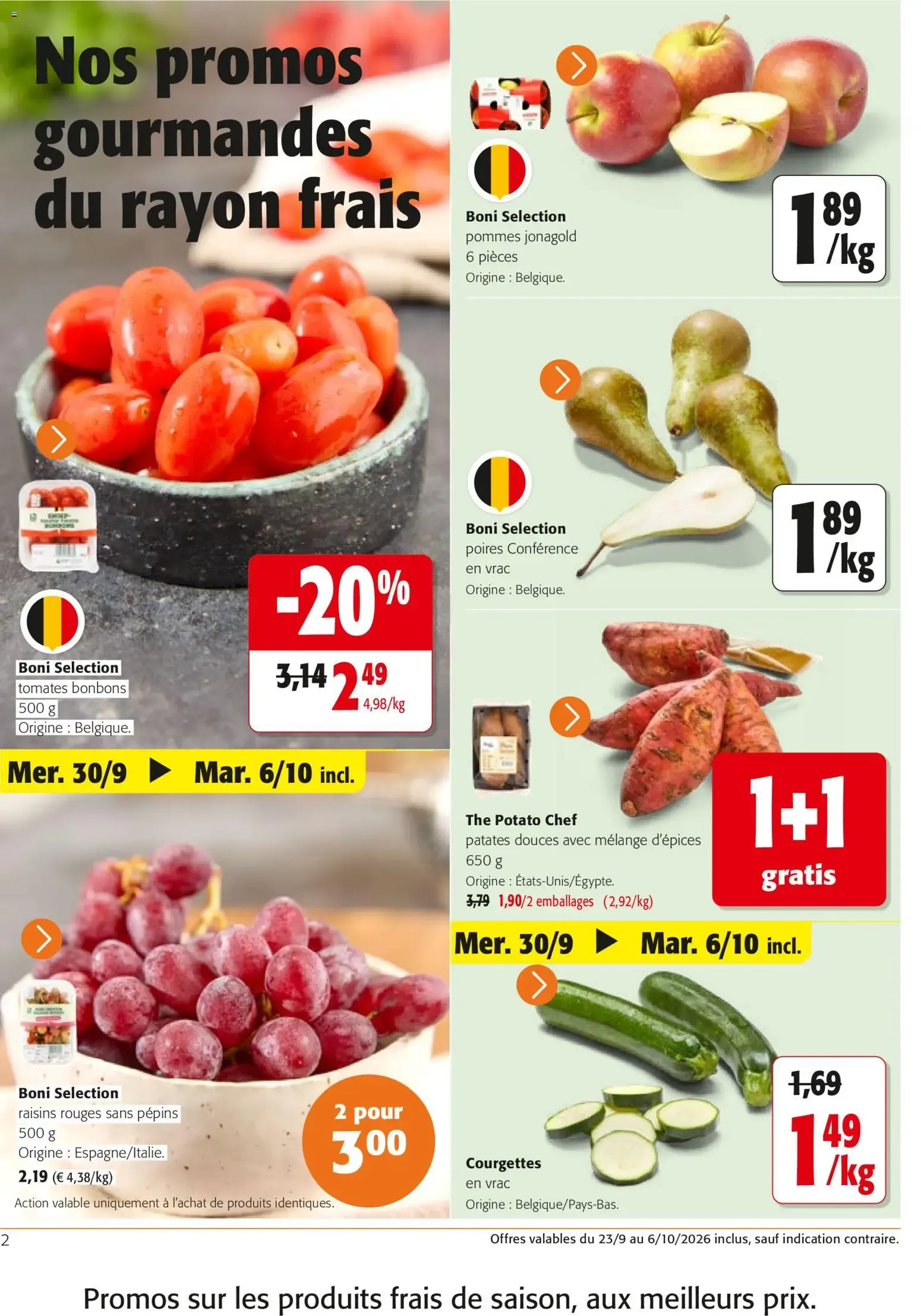 Colruyt catalogue à partir du 23/09/2026 - promo en ligne du 23 septembre au 6 octobre 2026 - Catalogue page 2