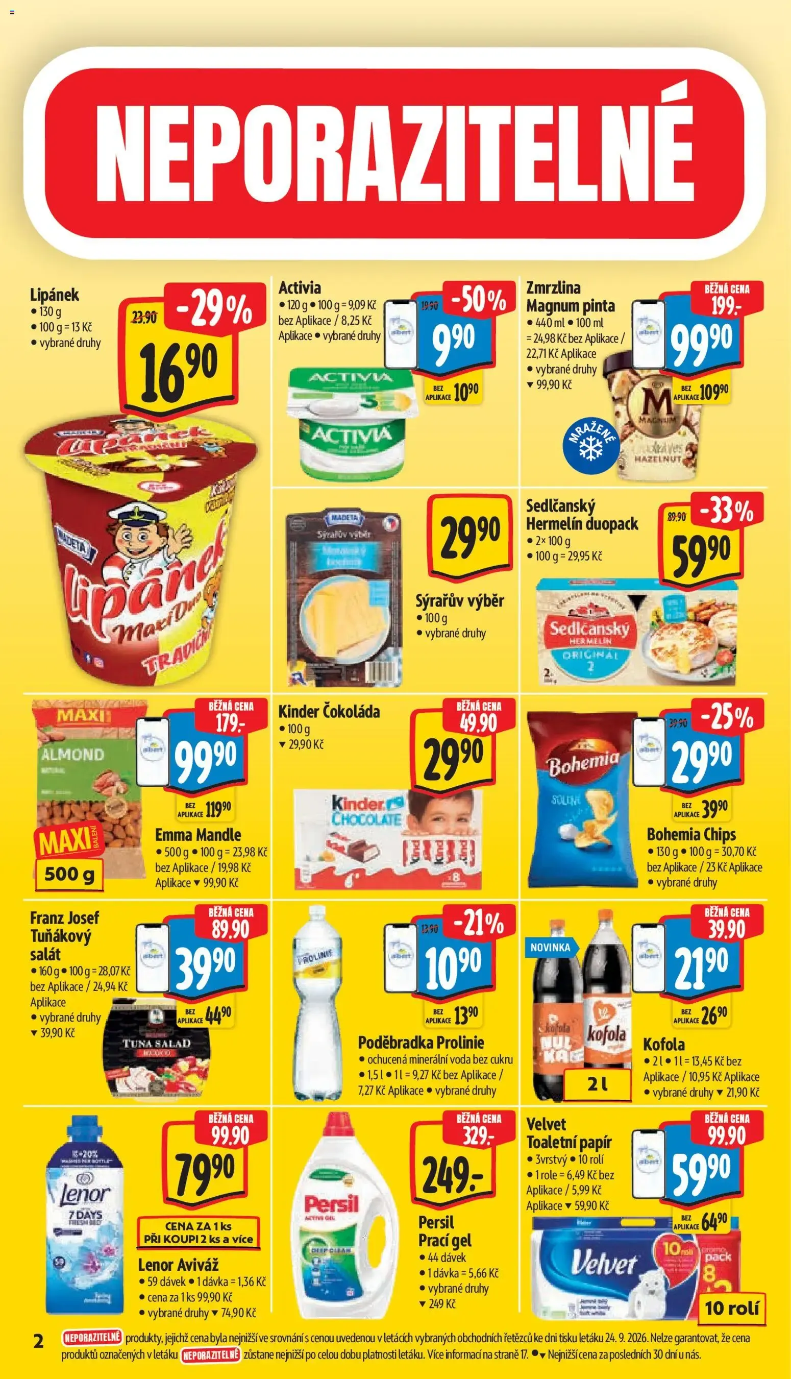 Albert leták - Supermarket od 30.09.2026 - Akční leták - 30. září 6. října 2026 - Page 6