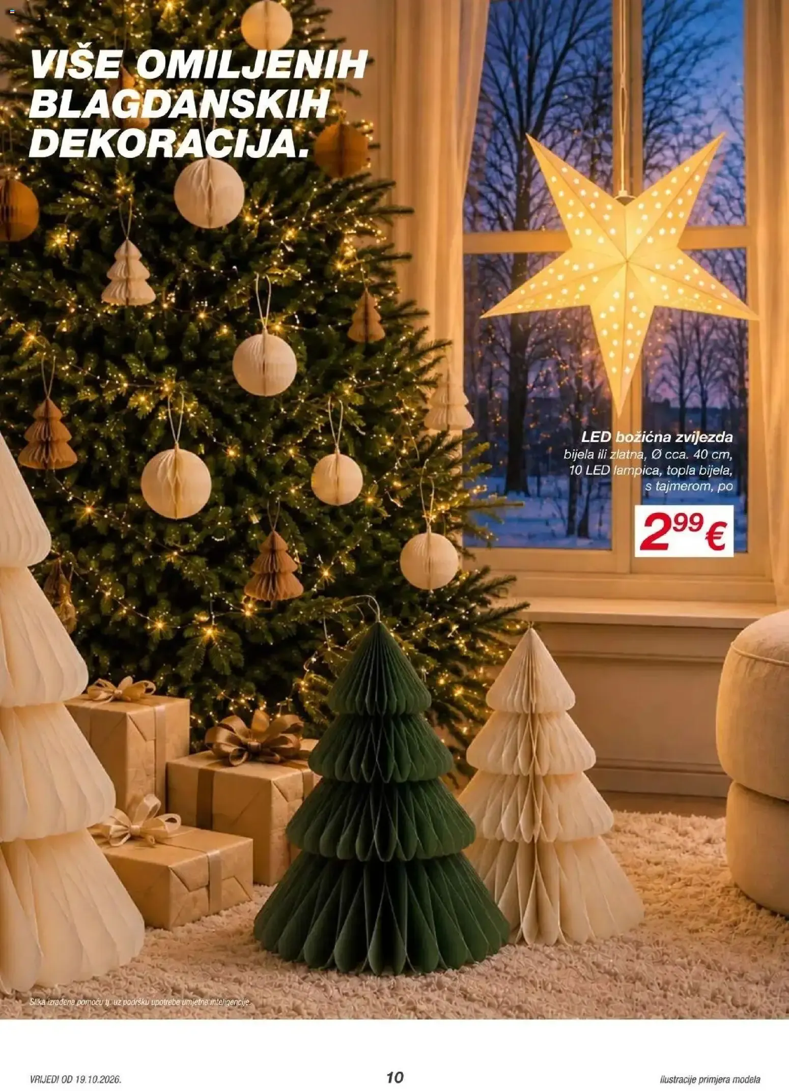 Katalog VIŠE BOŽIĆNE ČAROLIJE ZA TVOJ DOM. od 26. listopada do 24. listopada 2026. - Pregled Stranica 10