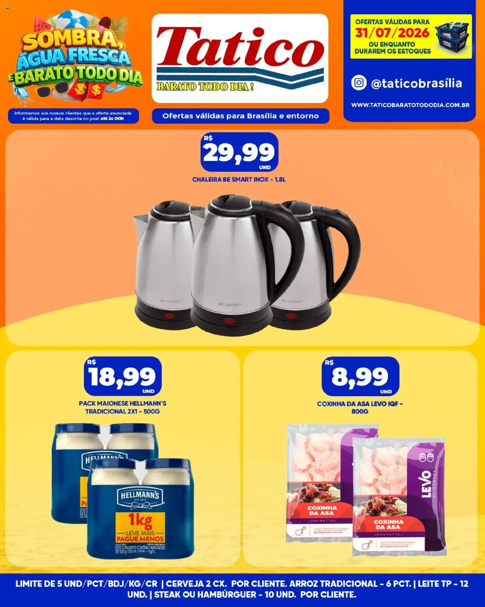 Encarte de Tatico ofertas Fim de Semana de 01/08/2026 | Promoções Online 1 de agosto até 2 de agosto 2026 - Pagina 40