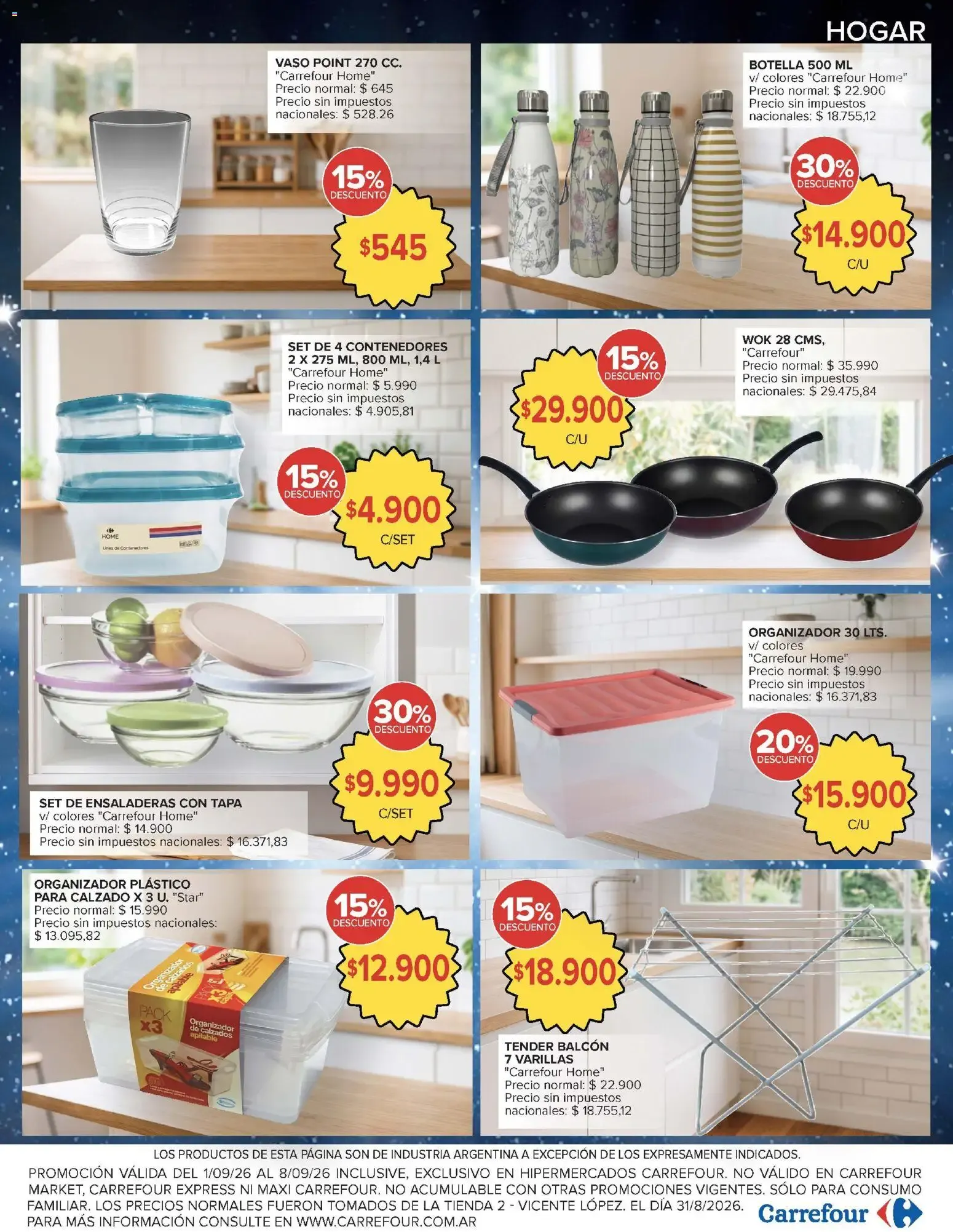 Ofertas de Carrefour - Ofertas Hiper y Market | Ahorro Gigante 1 de septiembre al 8 de septiembre 2026 - Página 26 del catálogo