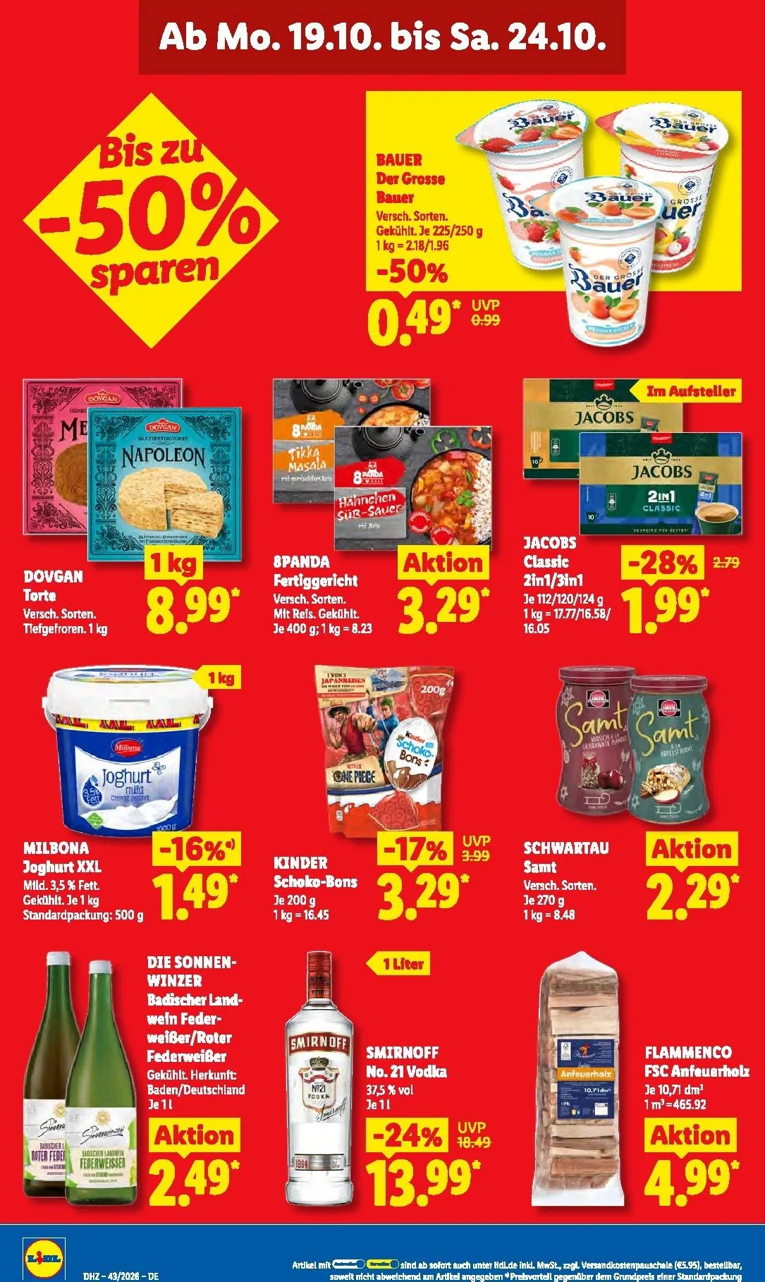 Lidl Prospekt nächste Woche – von Montag 19.10.2026 bis Samstag 24.10.2026 von 19. Oktober bis 24. Oktober 2026 - Prospekt seite 25