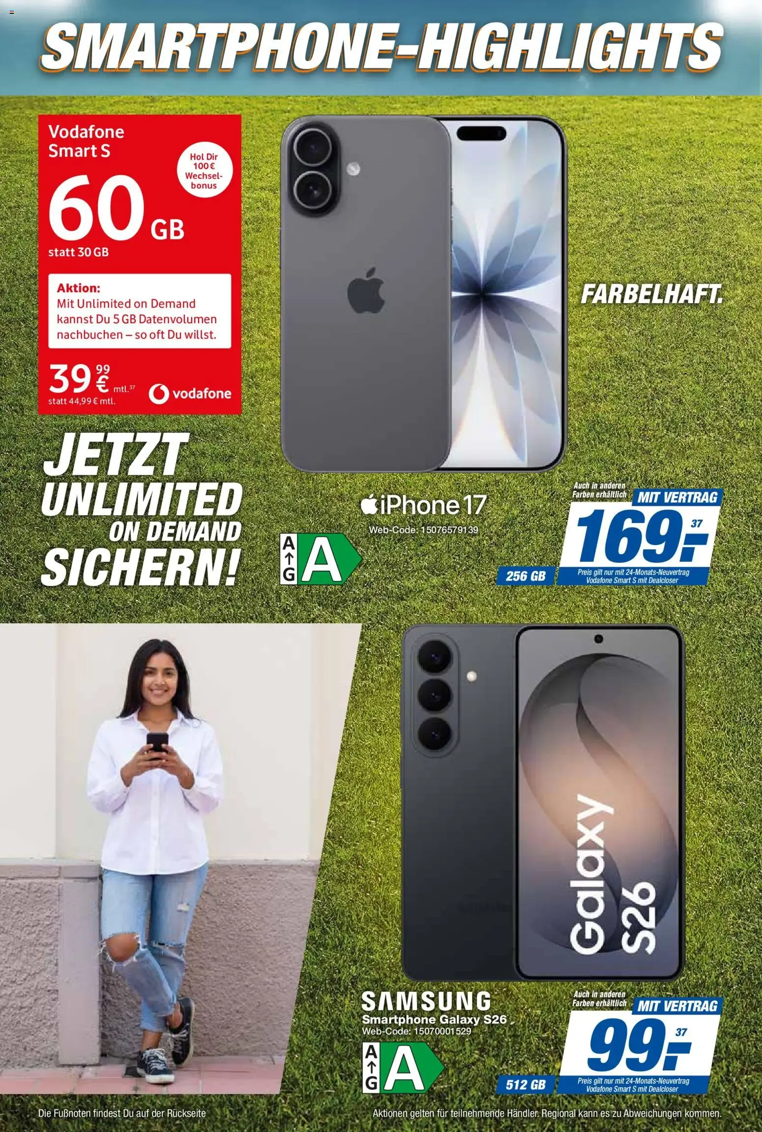 Telekommunikations-Highlights im Juni von 1. Juni bis 30. Juni 2026 - Prospekt seite 16