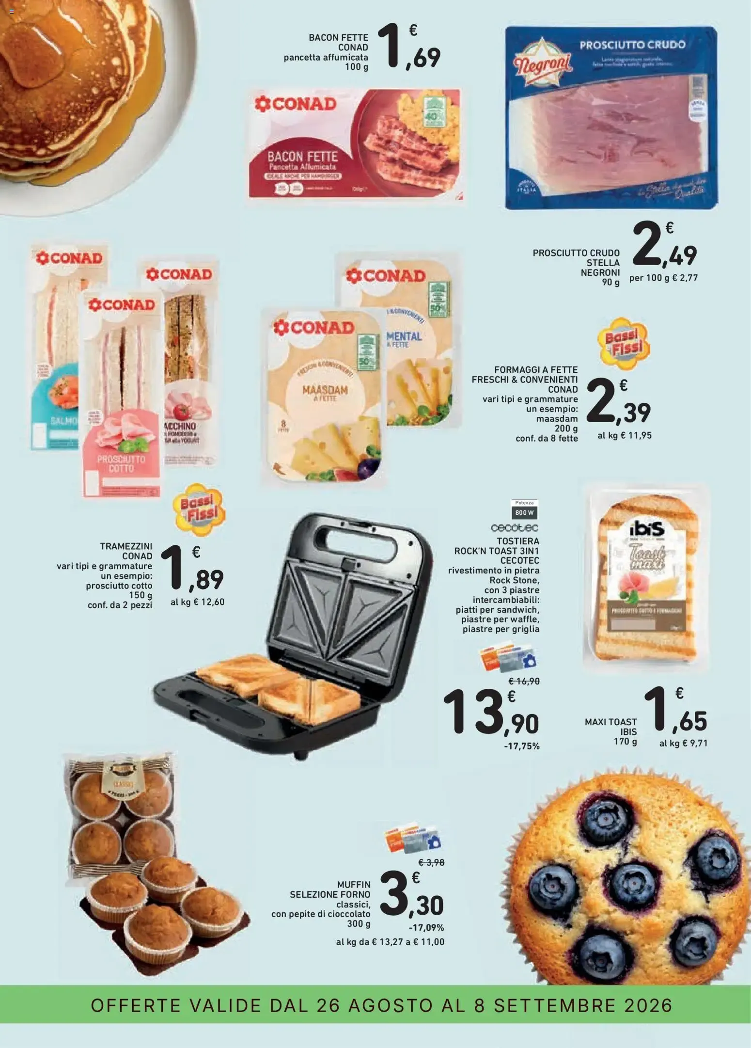 Conad Superstore: Chi Bencomincia, Parti con la colazione giusta da 26 agosto a 8 settembre di 2026 - Pagina del volantino 19