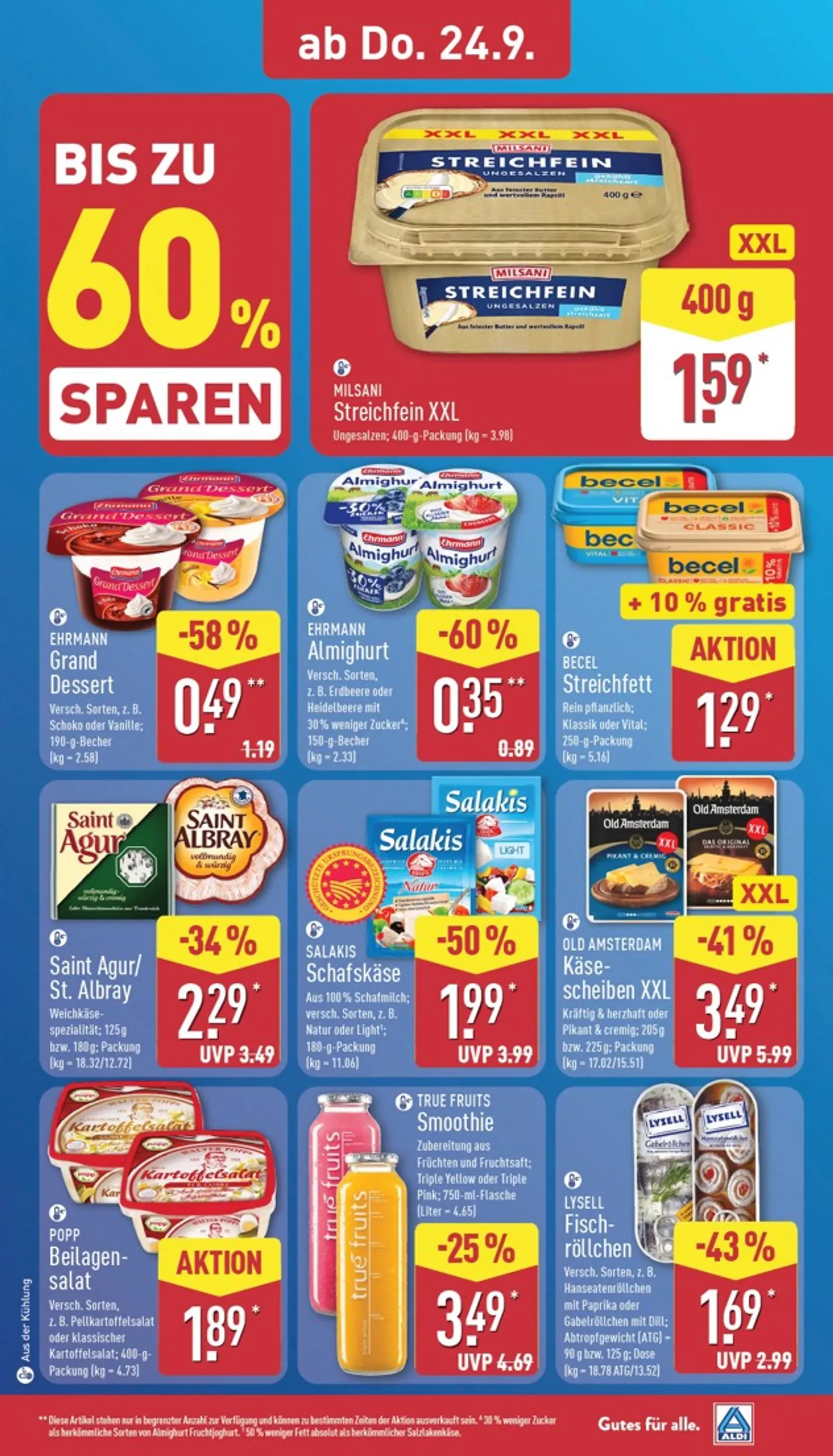 Gutes für alle. Zum ALDI Preis. von 21. September bis 26. September 2026 - Prospekt seite 29