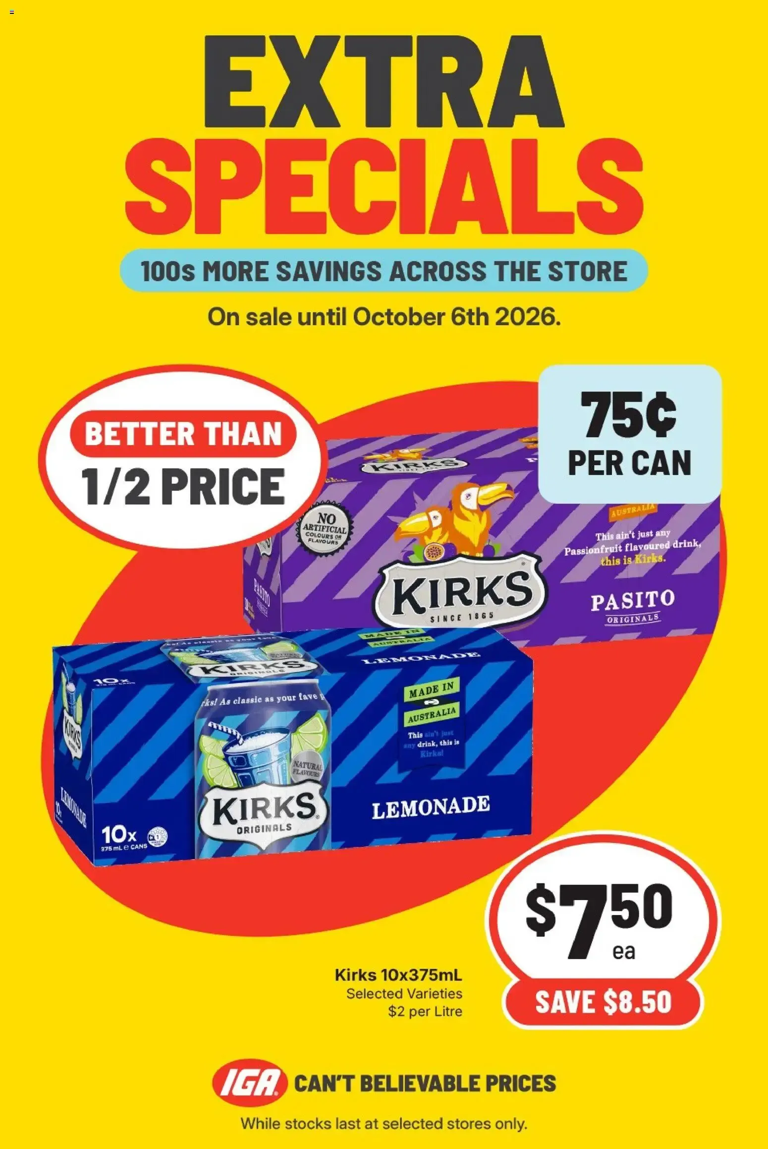 EXTRA SPECIALS - Catalogue valid from 30 September to 6 October 2026 - page 6