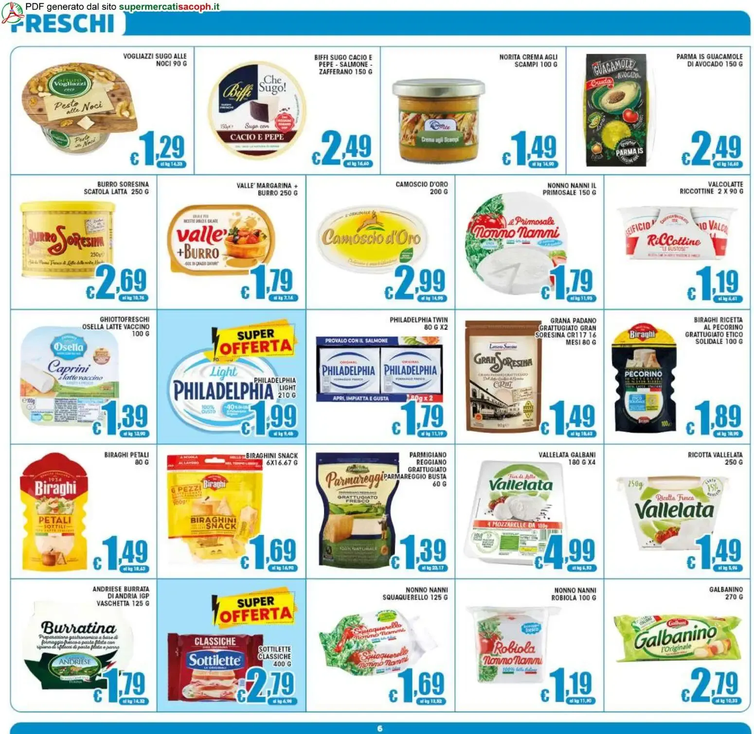 Sacoph volantino dal 01/07/2026 - online Offerte da 1 luglio a 9 luglio di 2026 - Pagina del volantino 6
