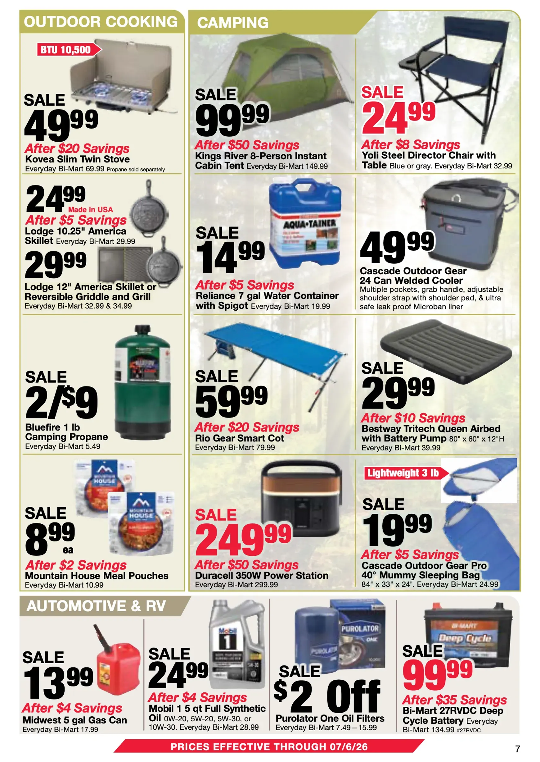 Weekly ad BI-MART Membership Savings Book! from June 23 to July 6 2026 - Page 7