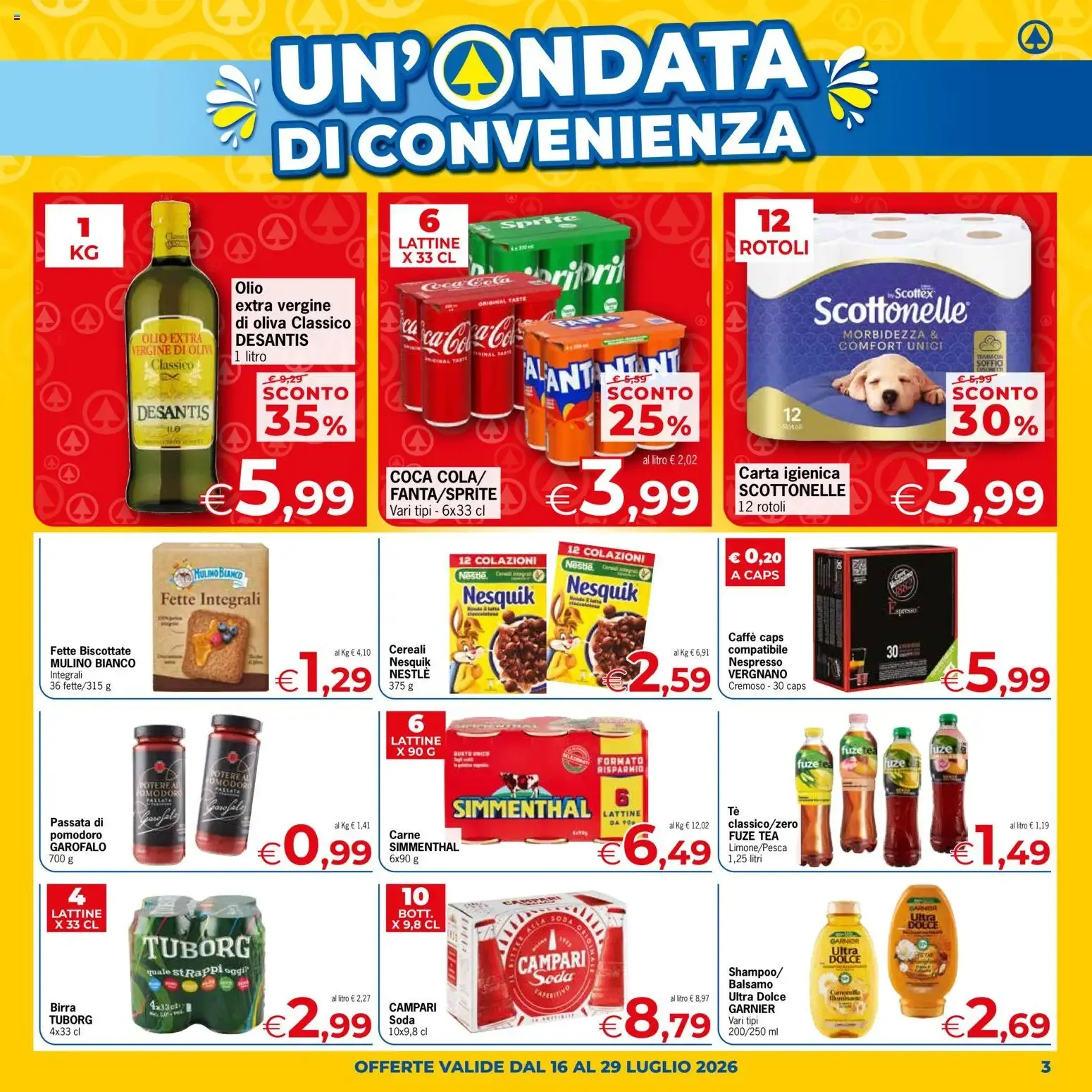 UN'ONDATA DI CONVENIENZA da 16 luglio a 29 luglio di 2026 - Pagina del volantino 2