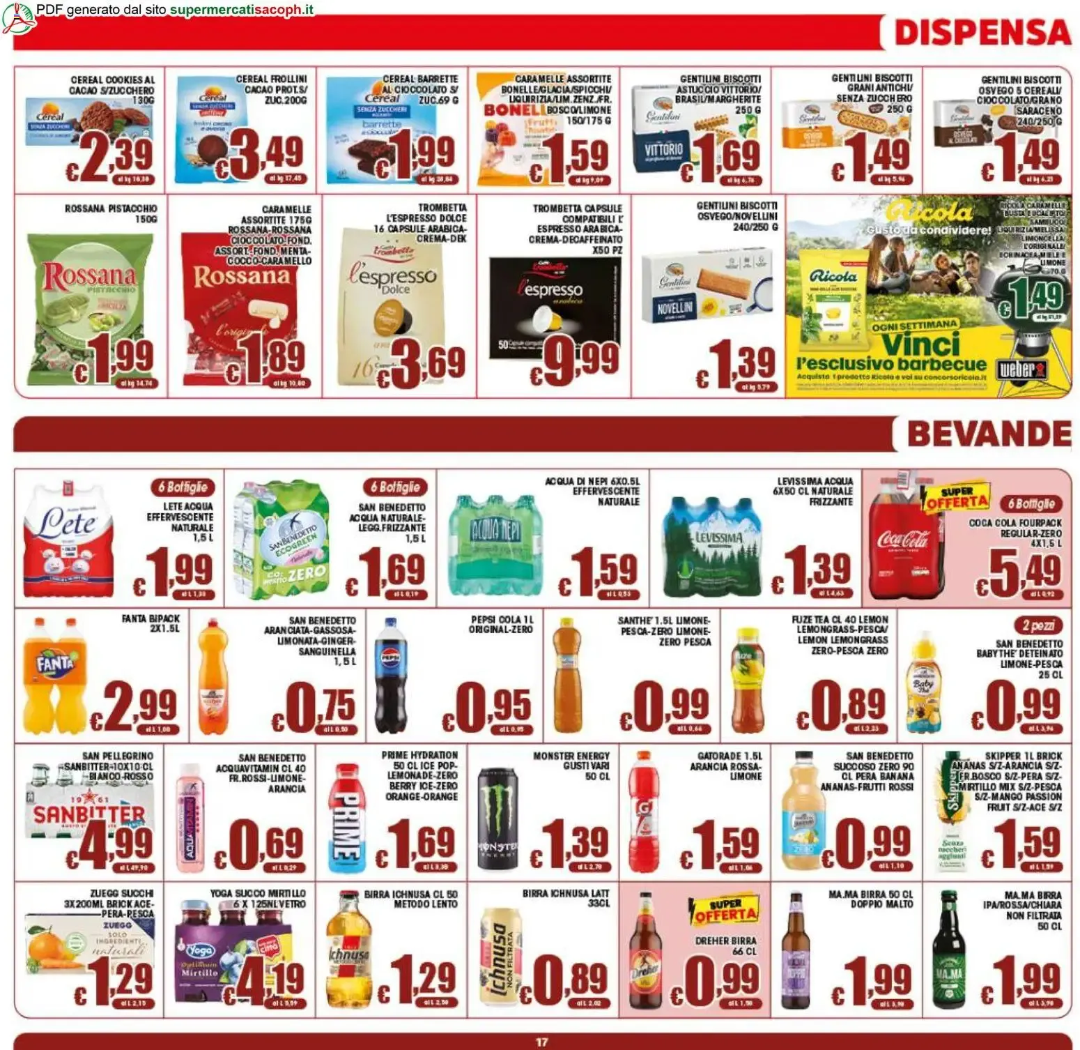 Sacoph volantino dal 10/06/2026 - online Offerte da 10 giugno a 18 giugno di 2026 - Pagina del volantino 17