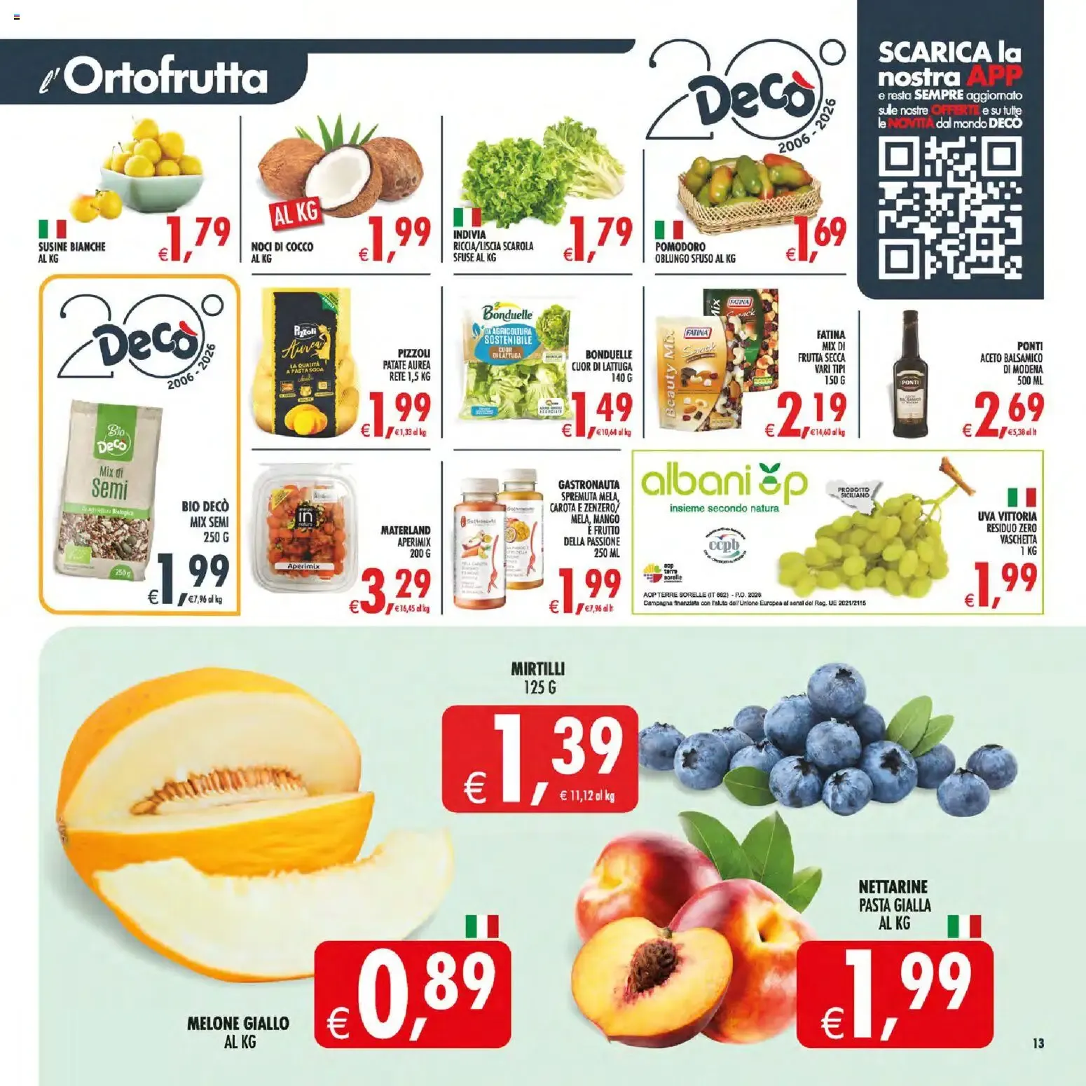Nuovo Decò volantino Maxistore, Supermercati Lipari dal 10/07/2026 > offerte anteprima 🛍️ da 10 luglio a 20 luglio di 2026 - Pagina del volantino 13
