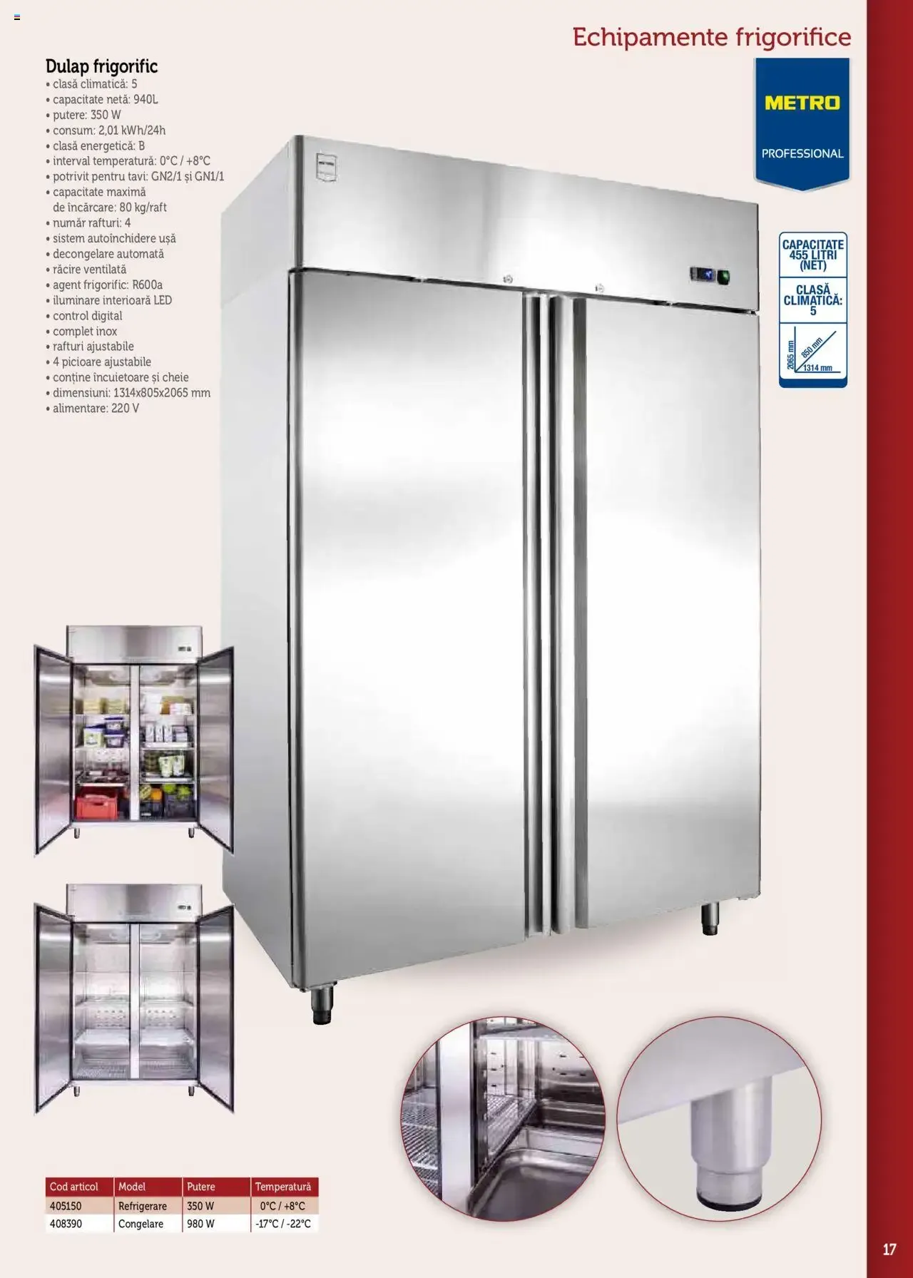 Catalog Metro catalog - Echipamente Profesionale pentru HoReCa - Oferta 17.09.2025 - 31.12.2026 de la 17 septembrie până la 31 decembrie 2026 - Revista Pagina 17