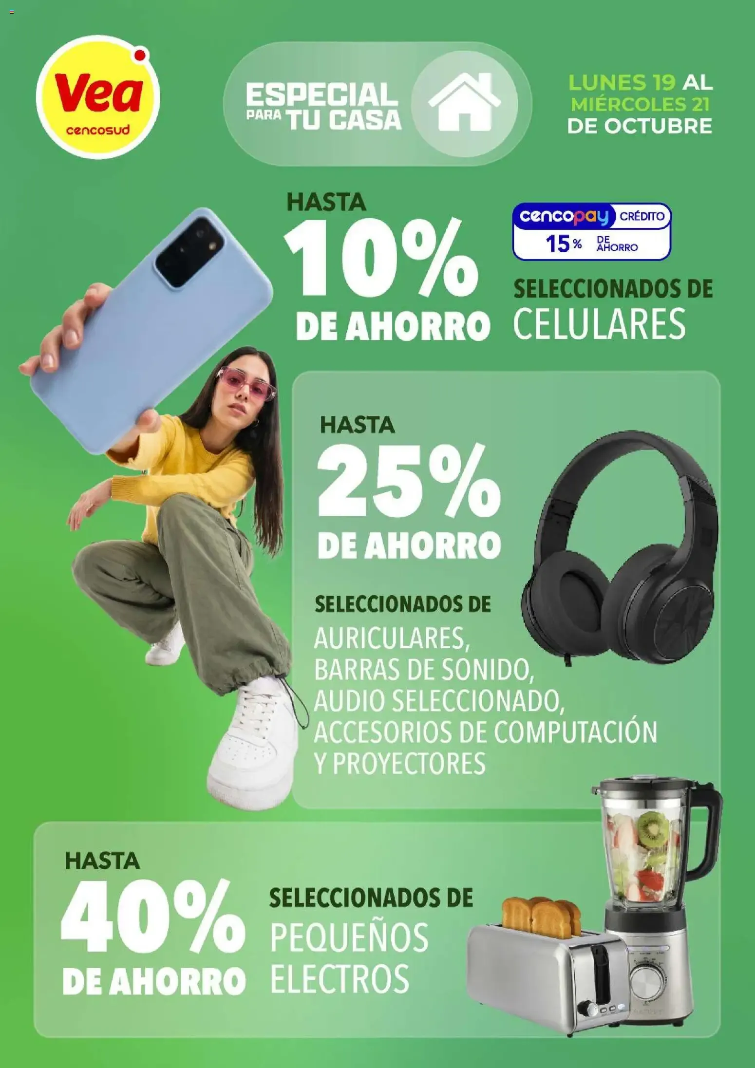 Ofertas de Vea - Especial para tu casa del 19/10/2026 - 21/10/2026 19 de octubre al 21 de octubre 2026 - Página 2 del catálogo