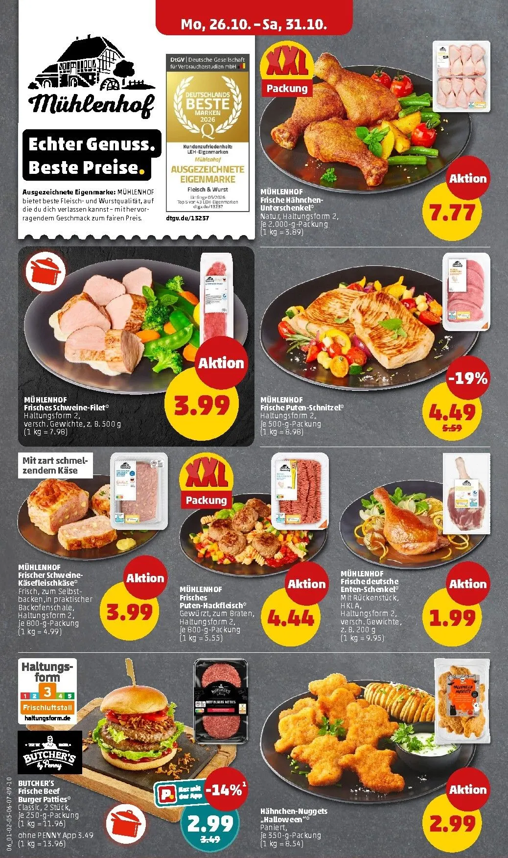 PENNY Prospekt nächste Woche – von Montag 26.10.2026 bis Samstag 31.10.2026 von 26. Oktober bis 31. Oktober 2026 - Prospekt seite 8