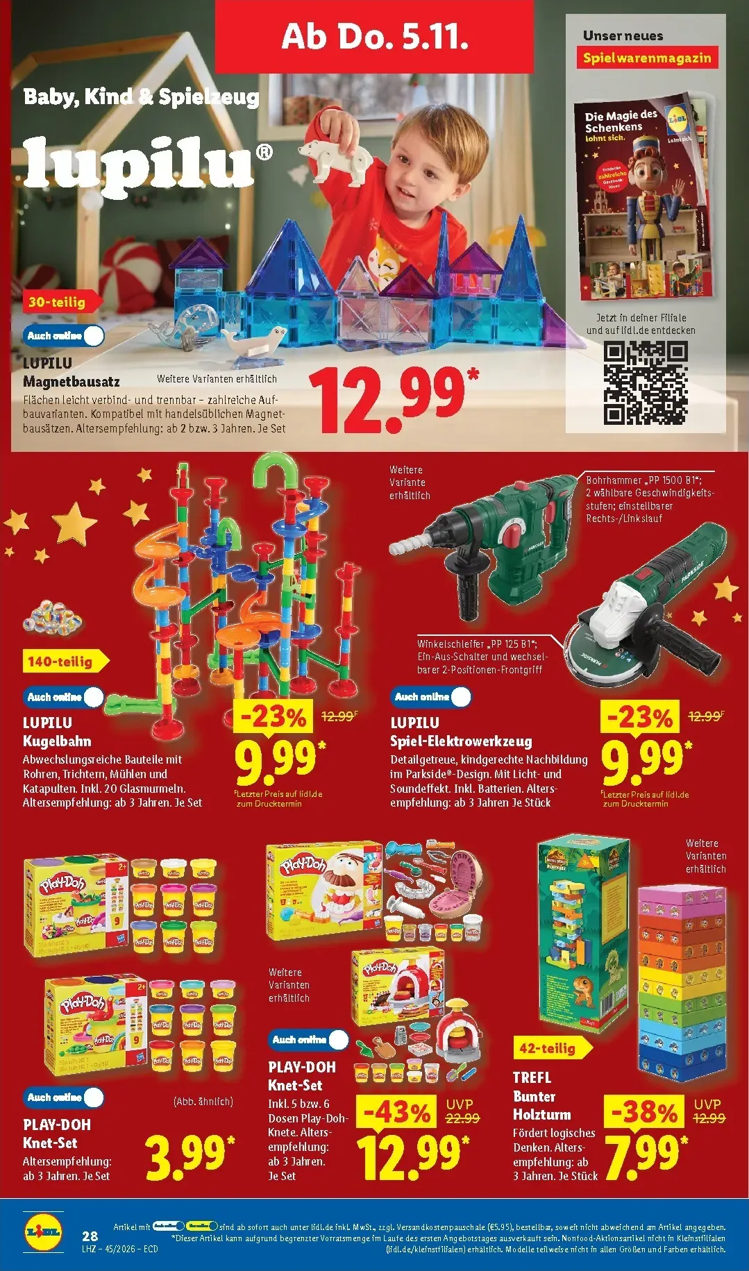 Lidl - Nonfood Prospekt nächste Woche – von Montag 02.11.2026 bis Samstag 07.11.2026 von 2. November bis 7. November 2026 - Prospekt seite 18