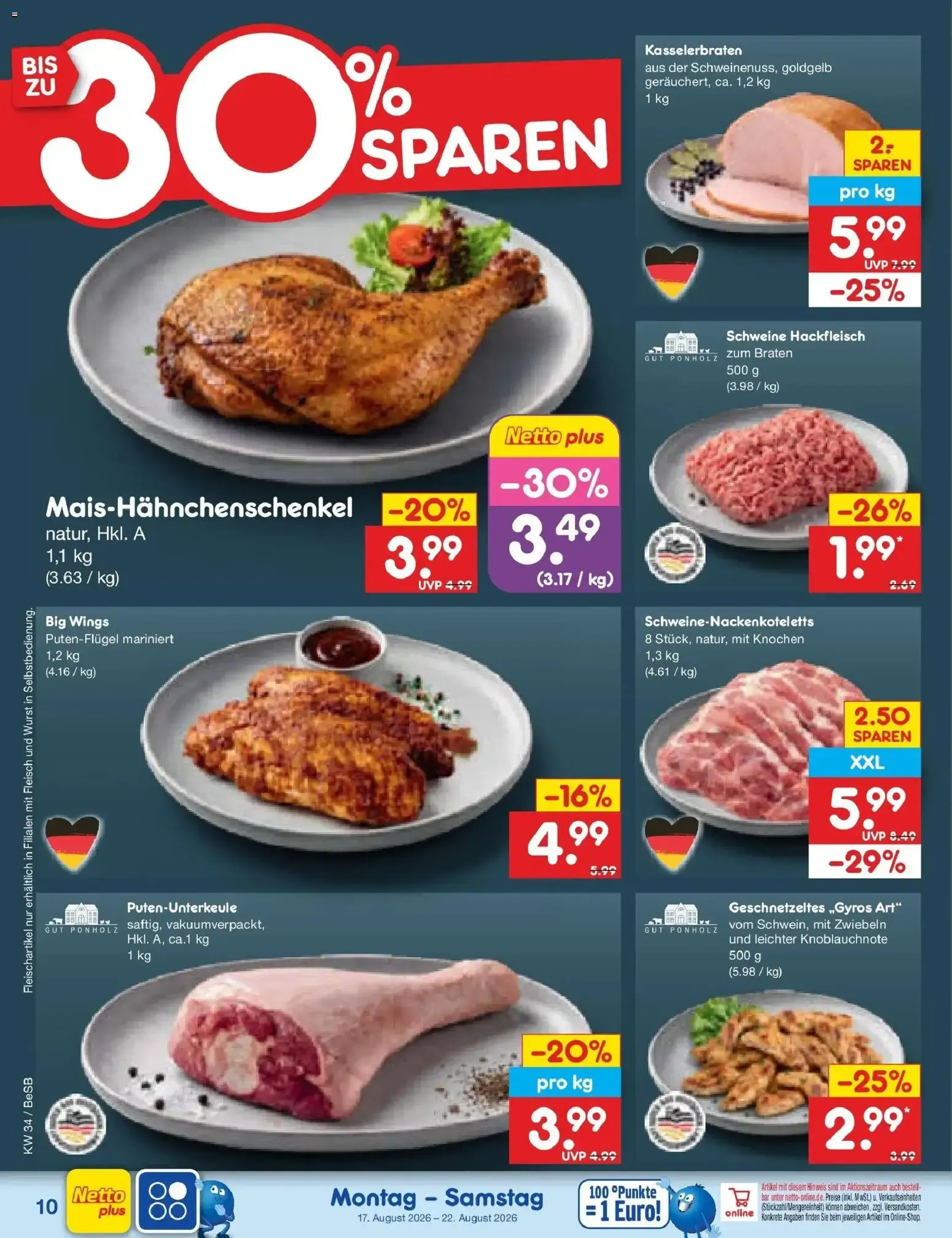 Netto Marken-Discount Prospekt Kremmen (ab 17.08.2026) » Angebote von 17. August bis 22. August 2026 - Prospekt seite 12