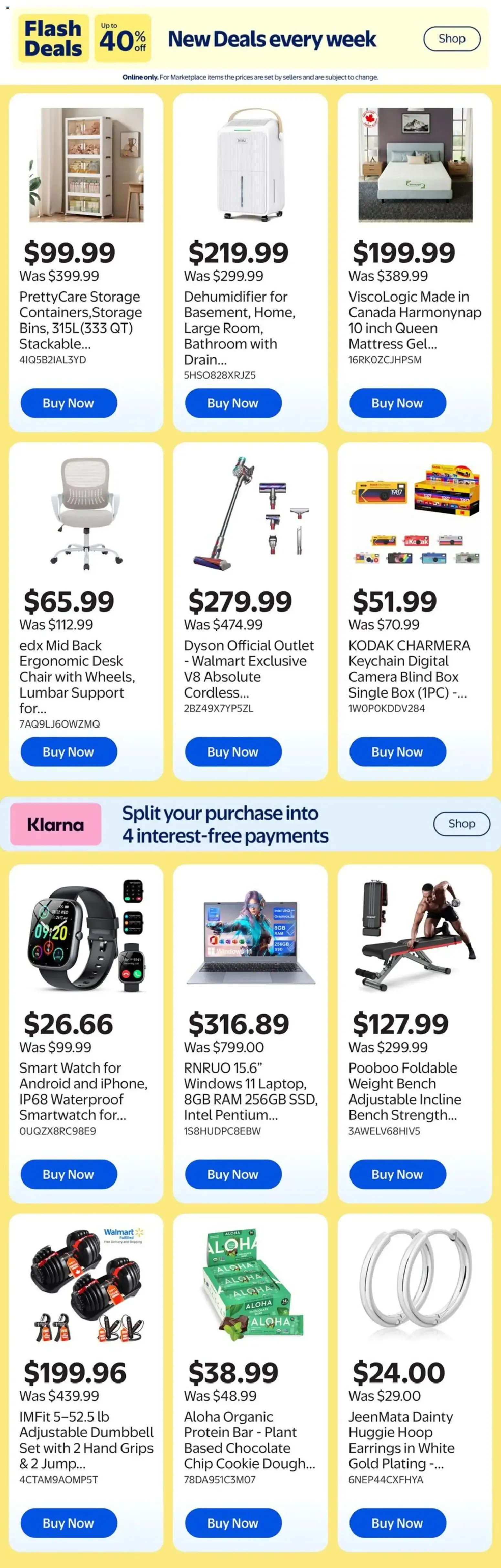 Walmart weekly flyer from Aug 20, 2026 > weekly specials & deals from August 20 to August 26 2026 - flyer page 9