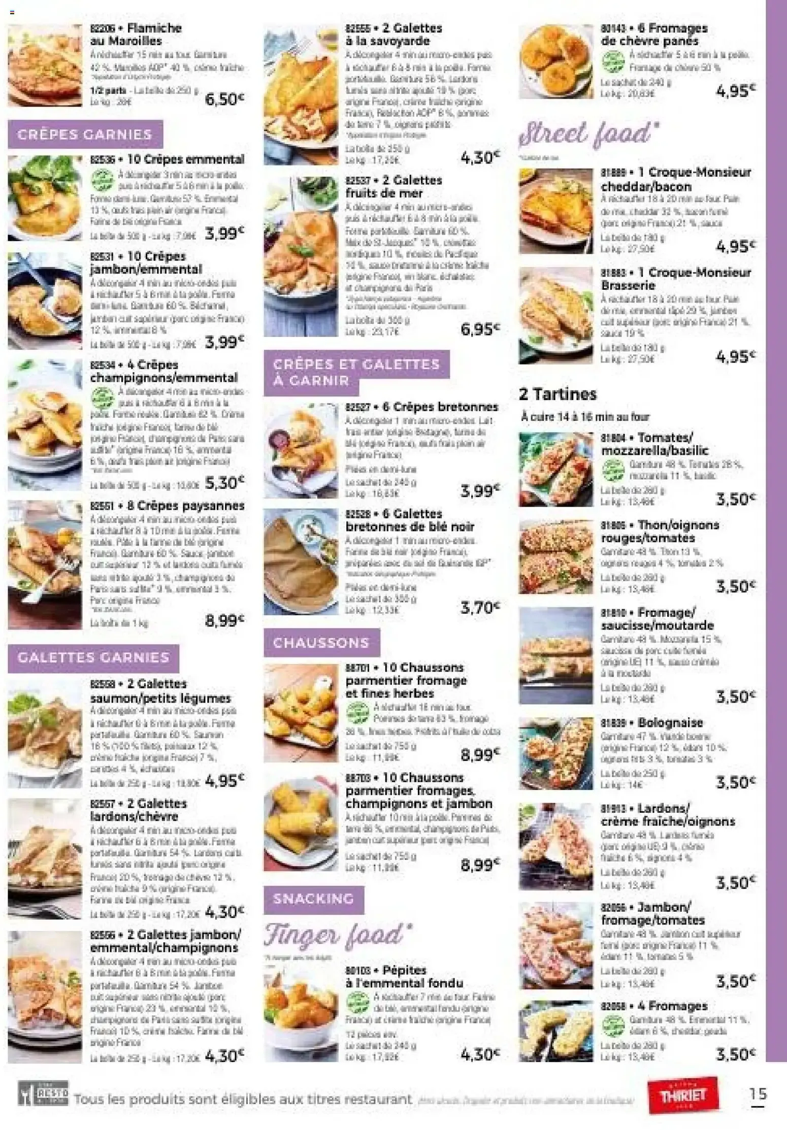 Un été Gourmand! du 24 juin au 29 septembre 2026 - Catalogue page 18