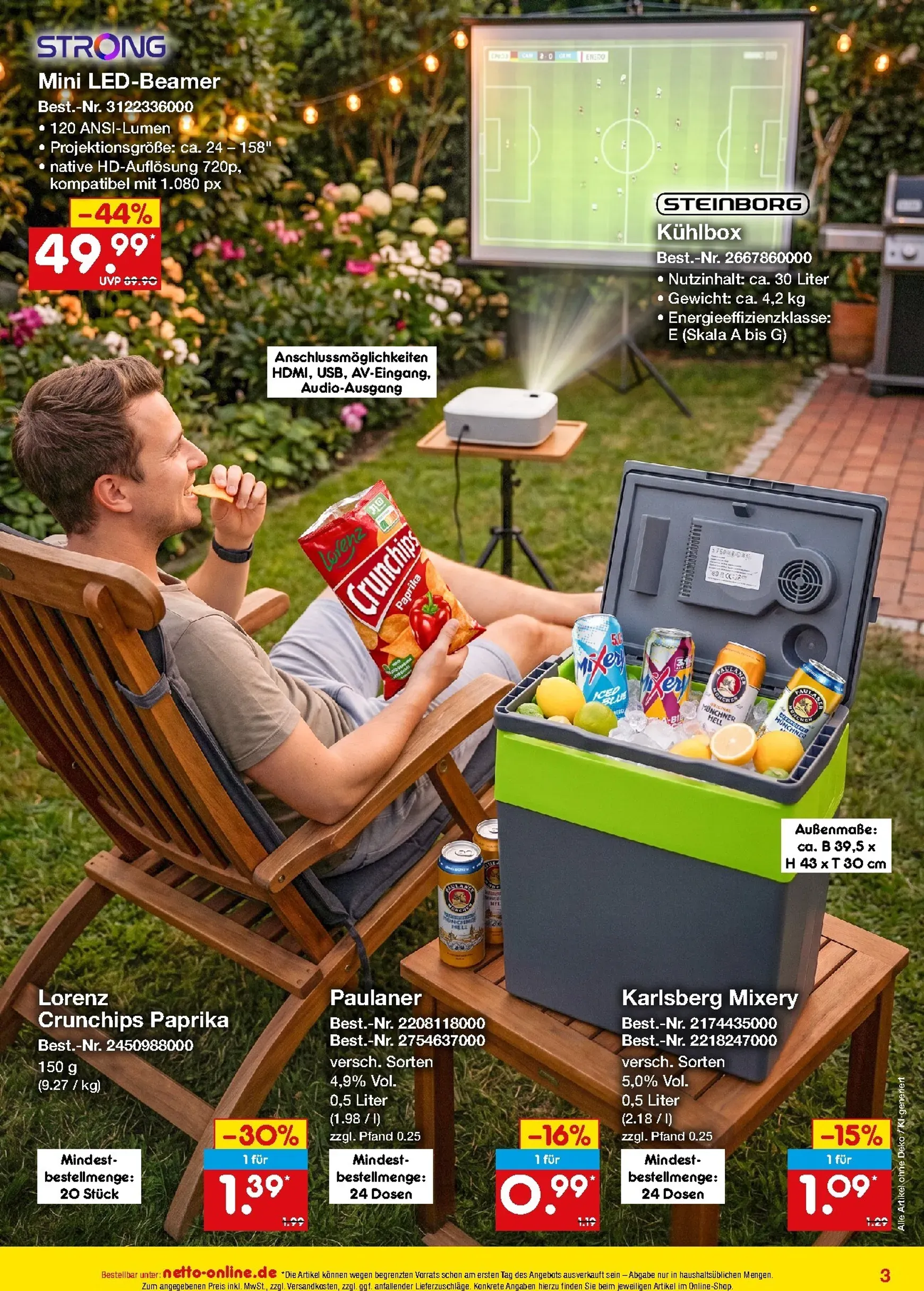 Netto Marken Discount - Online-Angebote Juli Prospekt – von Mittwoch 01.07.2026 bis Freitag 31.07.2026 von 1. Juli bis 31. Juli 2026 - Prospekt seite 3