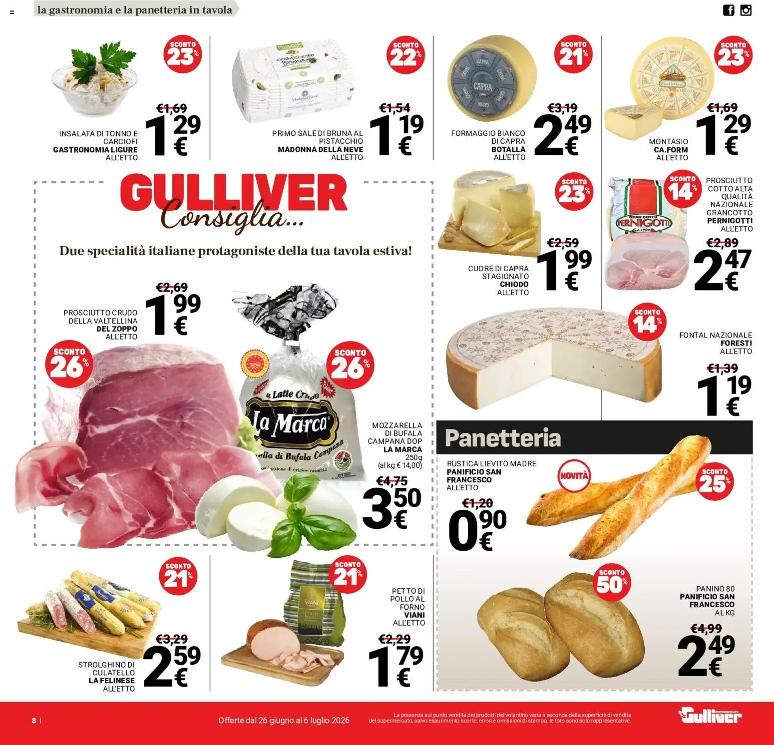Nuovo Gulliver volantino dal 26/06/2026 > offerte anteprima 🛍️ da 26 giugno a 6 luglio di 2026 - Pagina del volantino 8