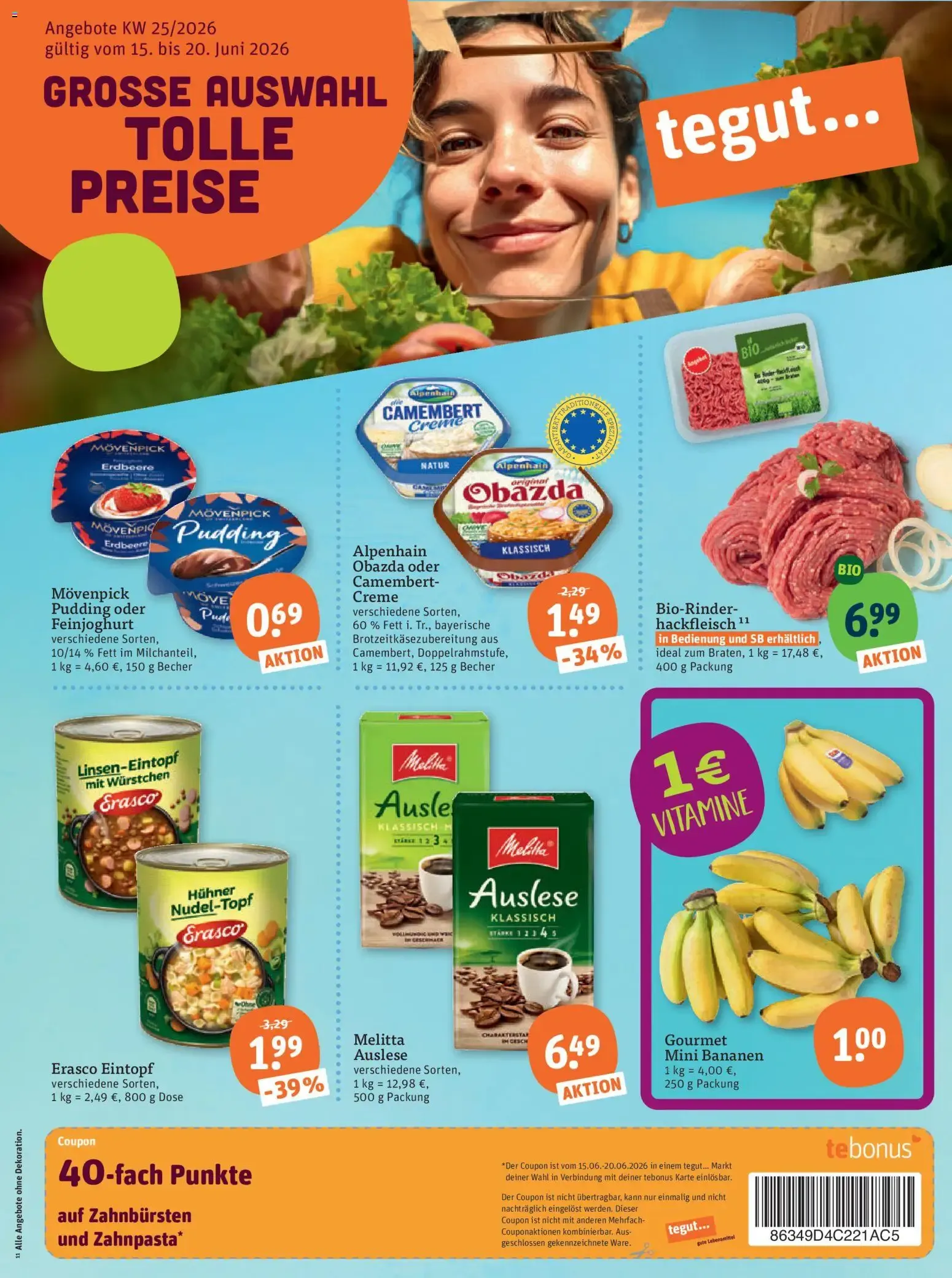 Tegut Prospekt (ab 19.06.2026) zum Blättern von 19. Juni bis 20. Juni 2026 - Prospekt seite 3