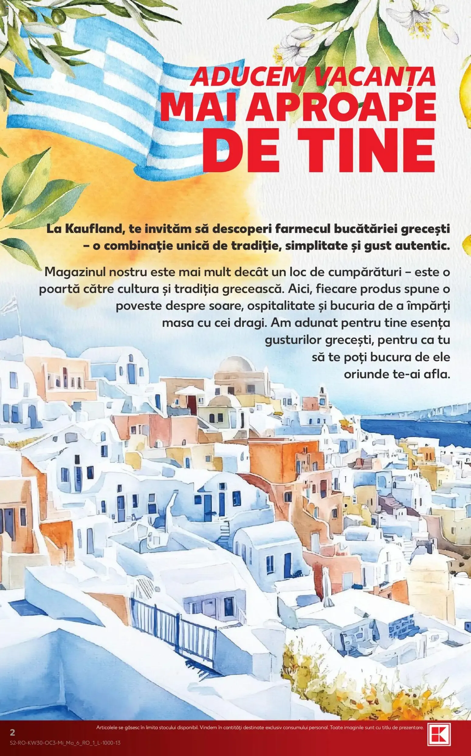 Catalog Kaufland - Descoperă Savoarea Greciei de la 22 iulie până la 28 iulie 2026 - Revista Pagina 2