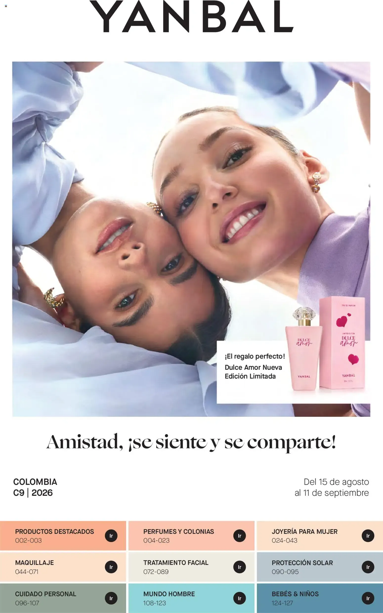 Catalogo de Yanbal catálogo C09/2026 desde el 15/08/2026 > Revistas Agosto 15 de agosto al 11 de septiembre 2026 - Pag 1