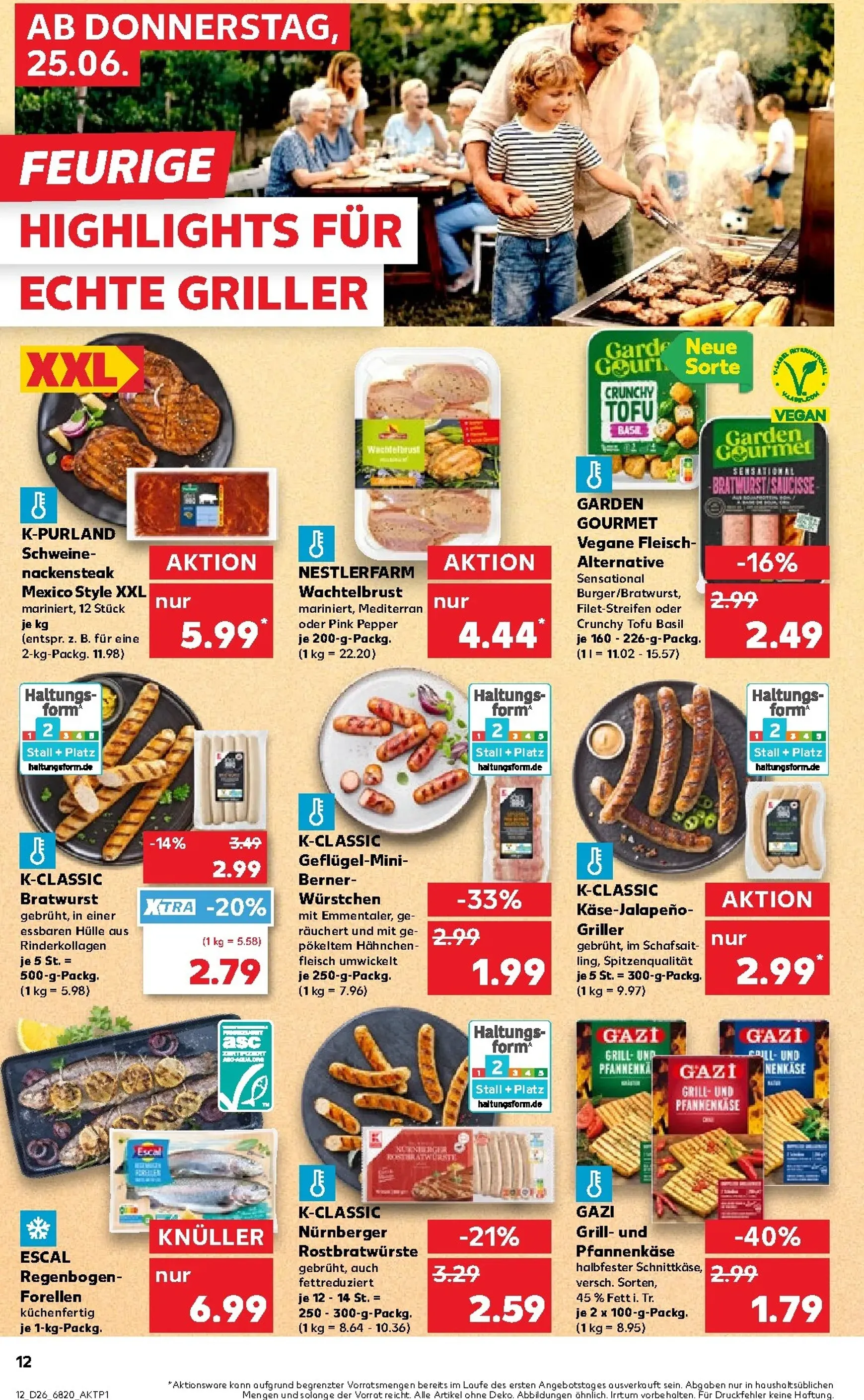 Neuer Kaufland Prospekt – von Donnerstag 25.06.2026 bis Mittwoch 01.07.2026 von 25. Juni bis 1. Juli 2026 - Prospekt seite 13