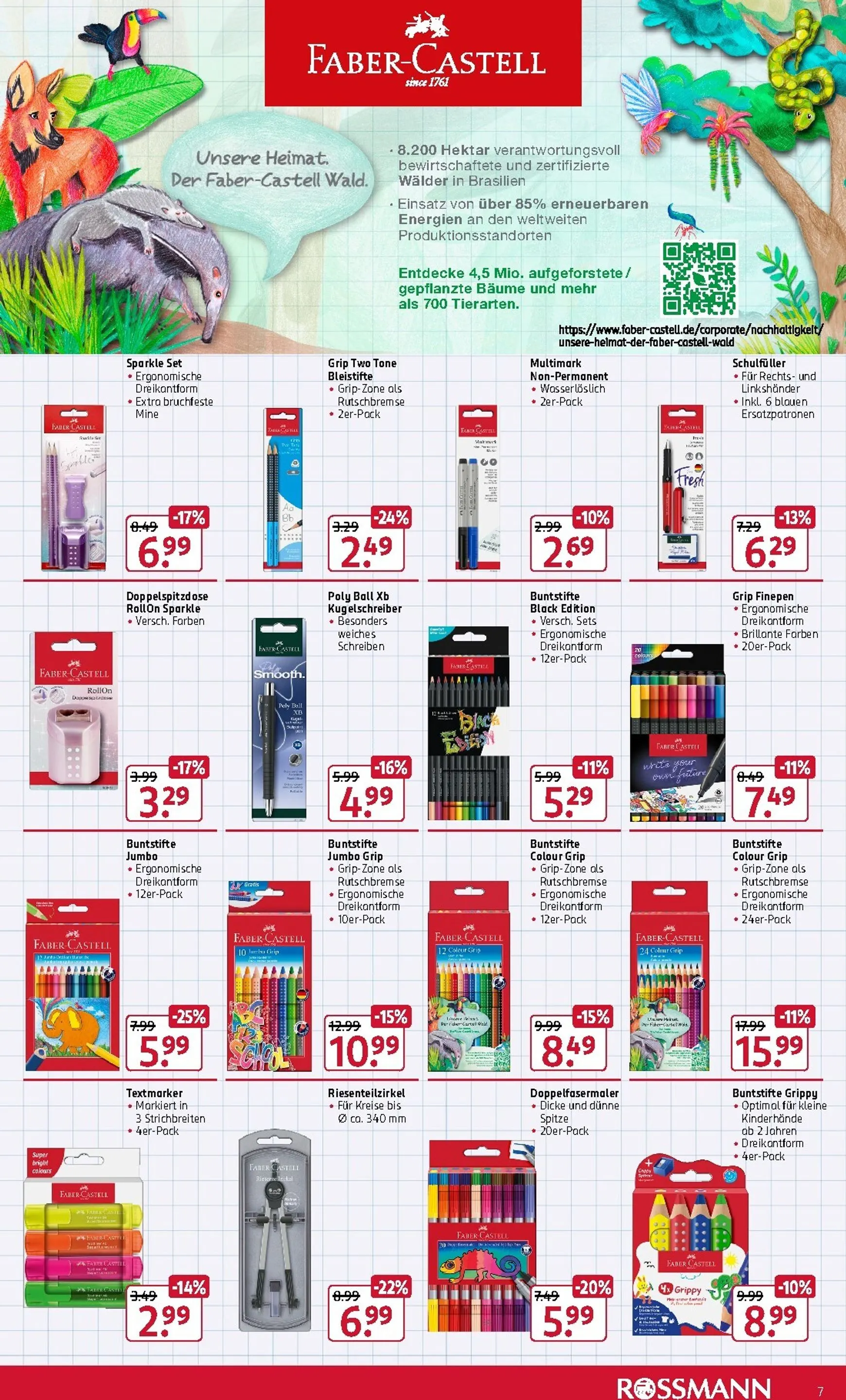 ROSSMANN - Schul-aktion und Spielwaren Angebote von 29. Juni bis 25. August 2026 - Prospekt seite 7